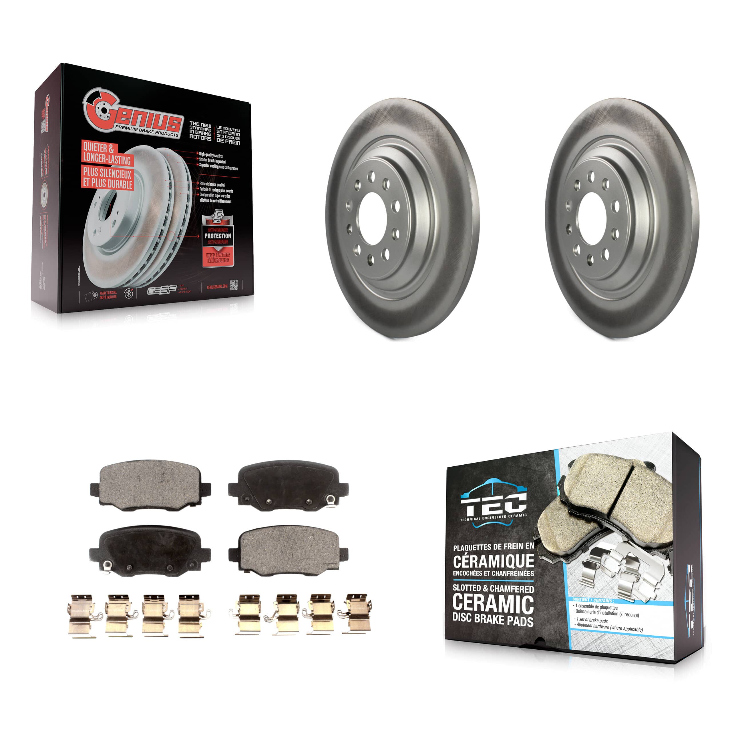 Transit Auto - KGT-101425 - Rear Disc Brake Kits