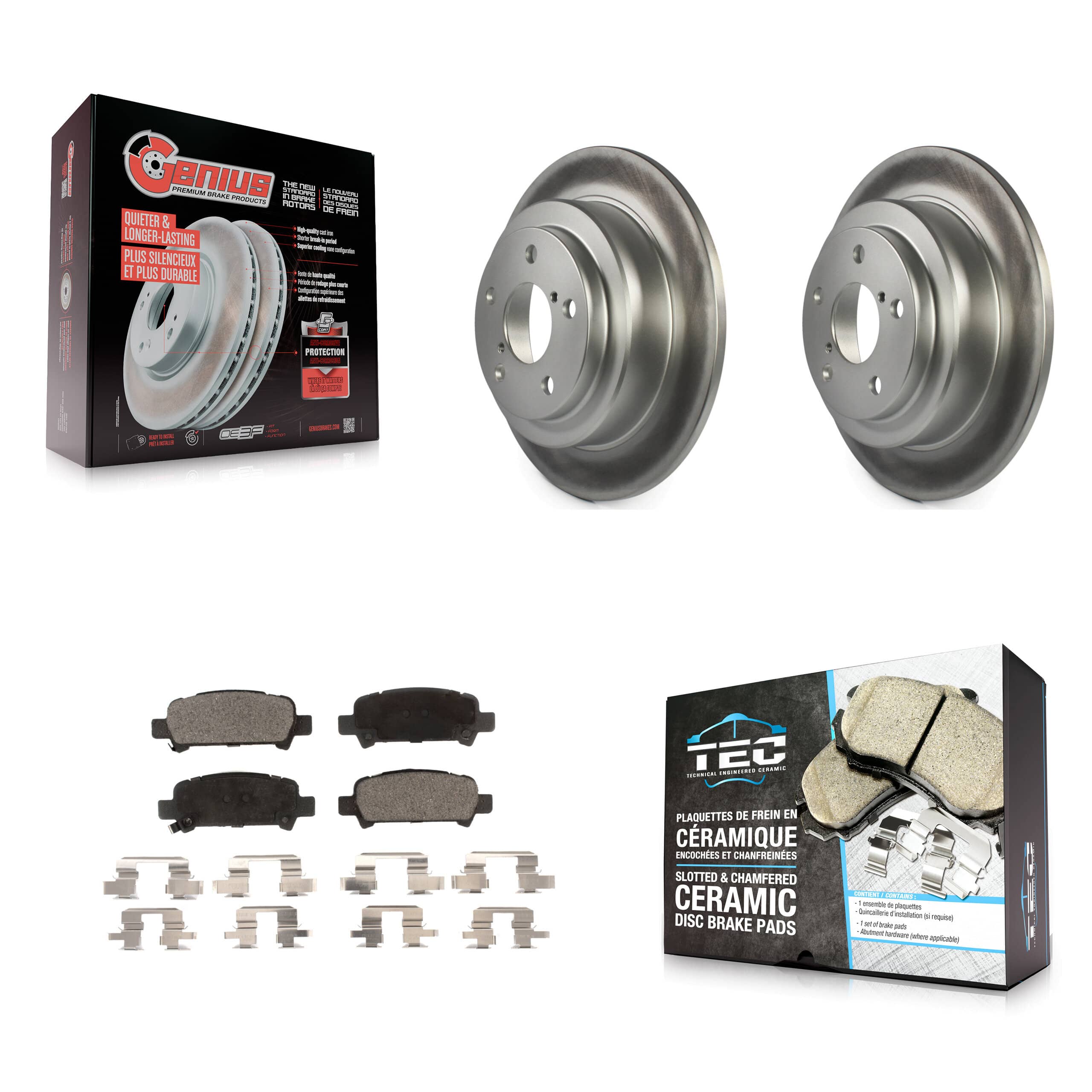 Transit Auto - KGT-101429 - Rear Disc Brake Kits
