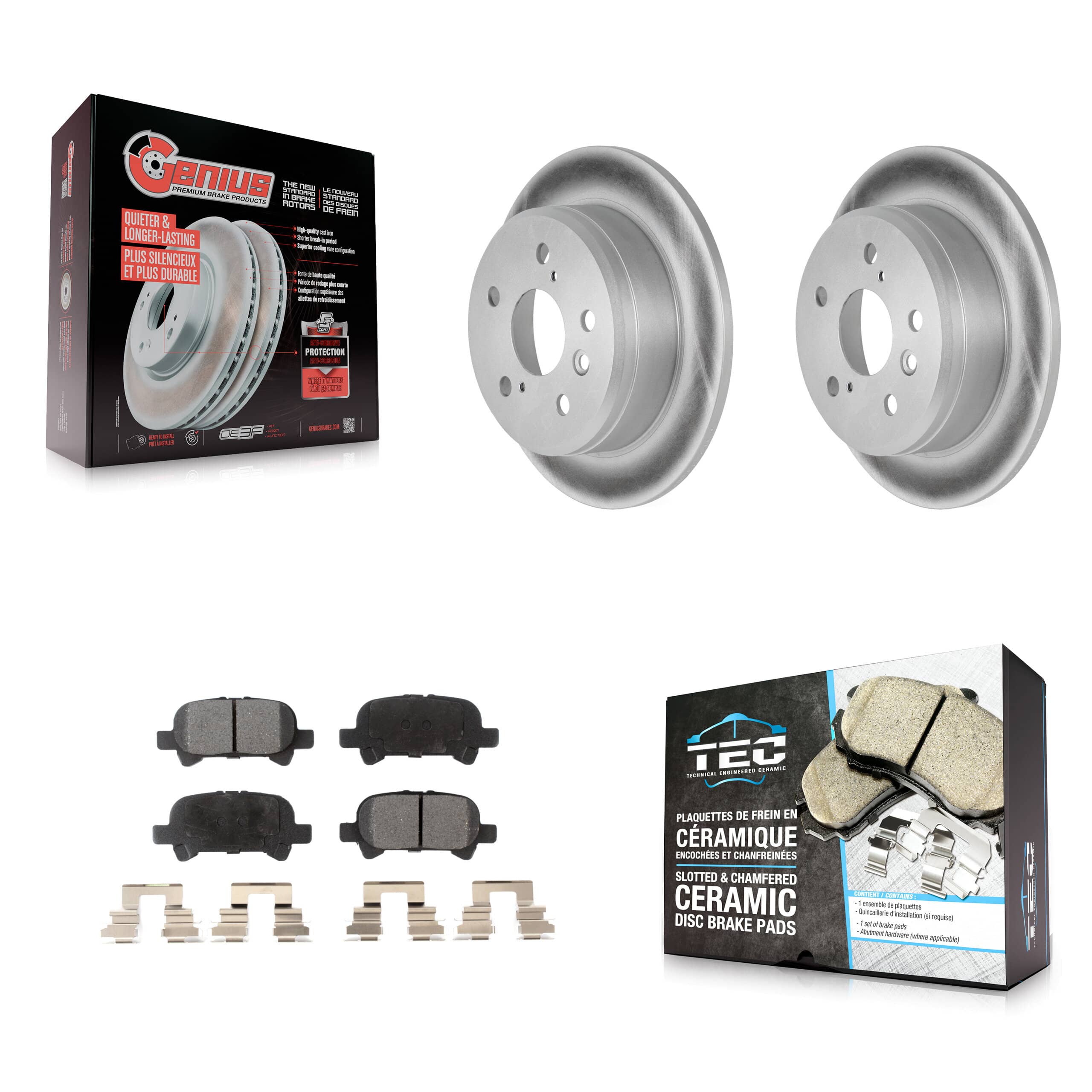 Transit Auto - KGT-101431 - Rear Disc Brake Kits