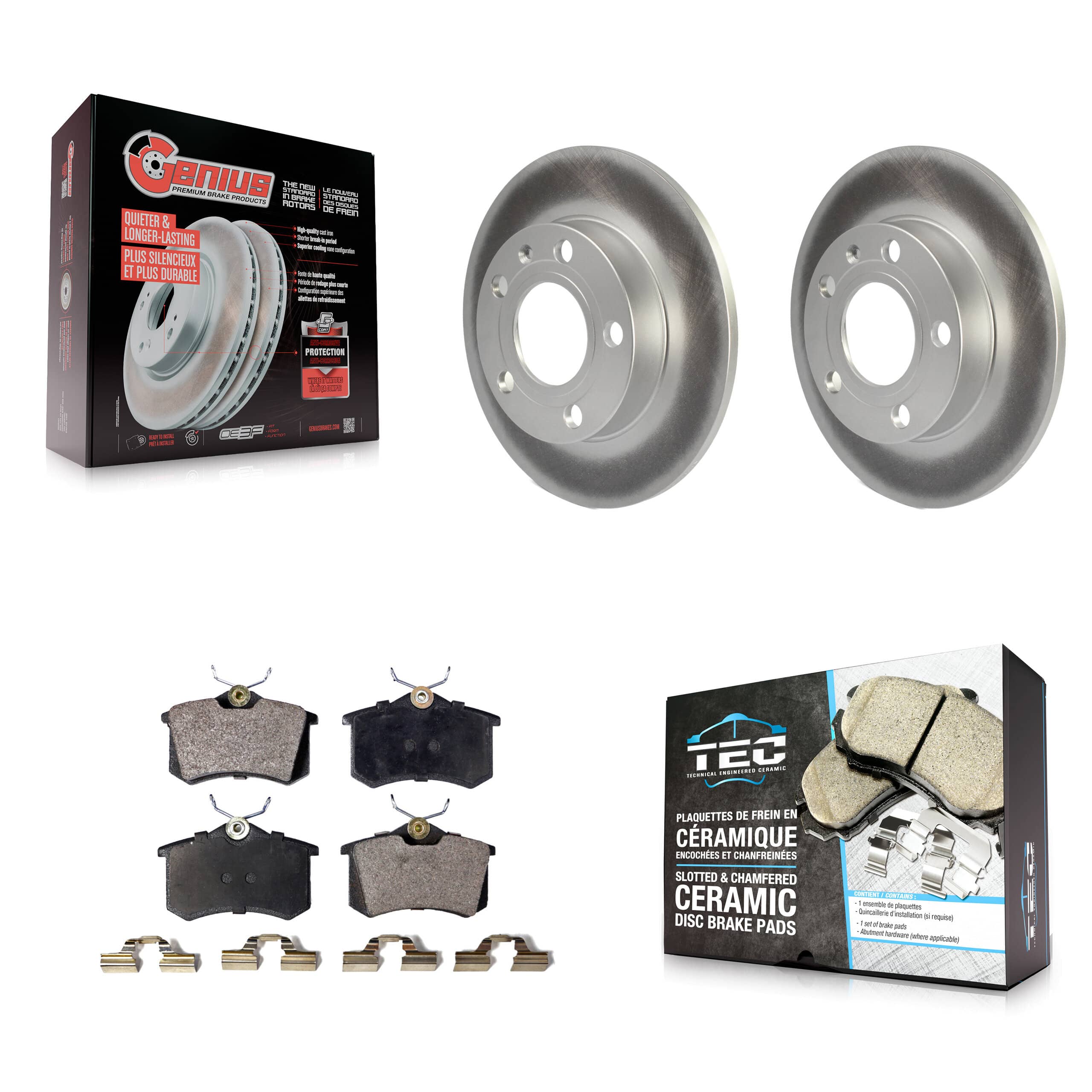Transit Auto - KGT-101439 - Rear Disc Brake Kits