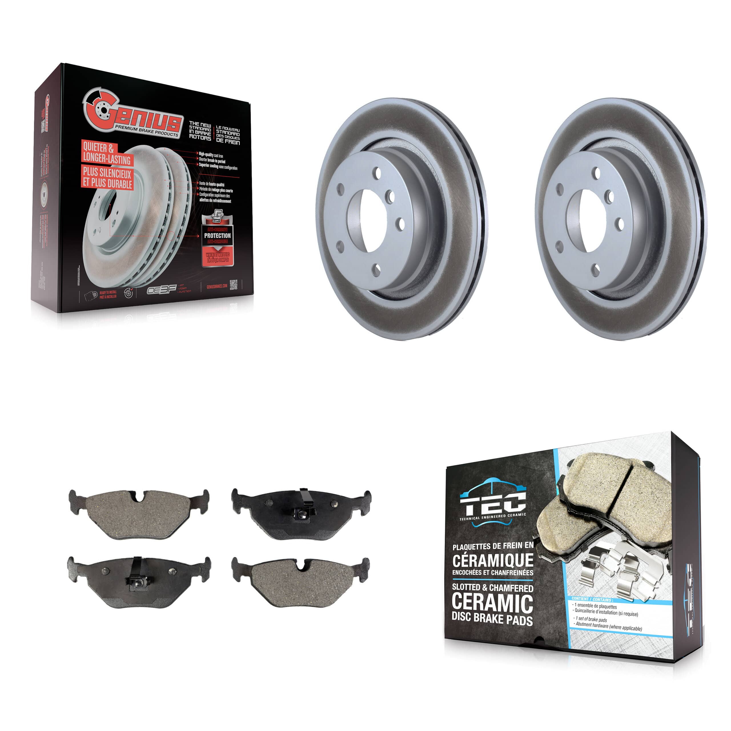 Transit Auto - KGT-101477 - Rear Disc Brake Kits