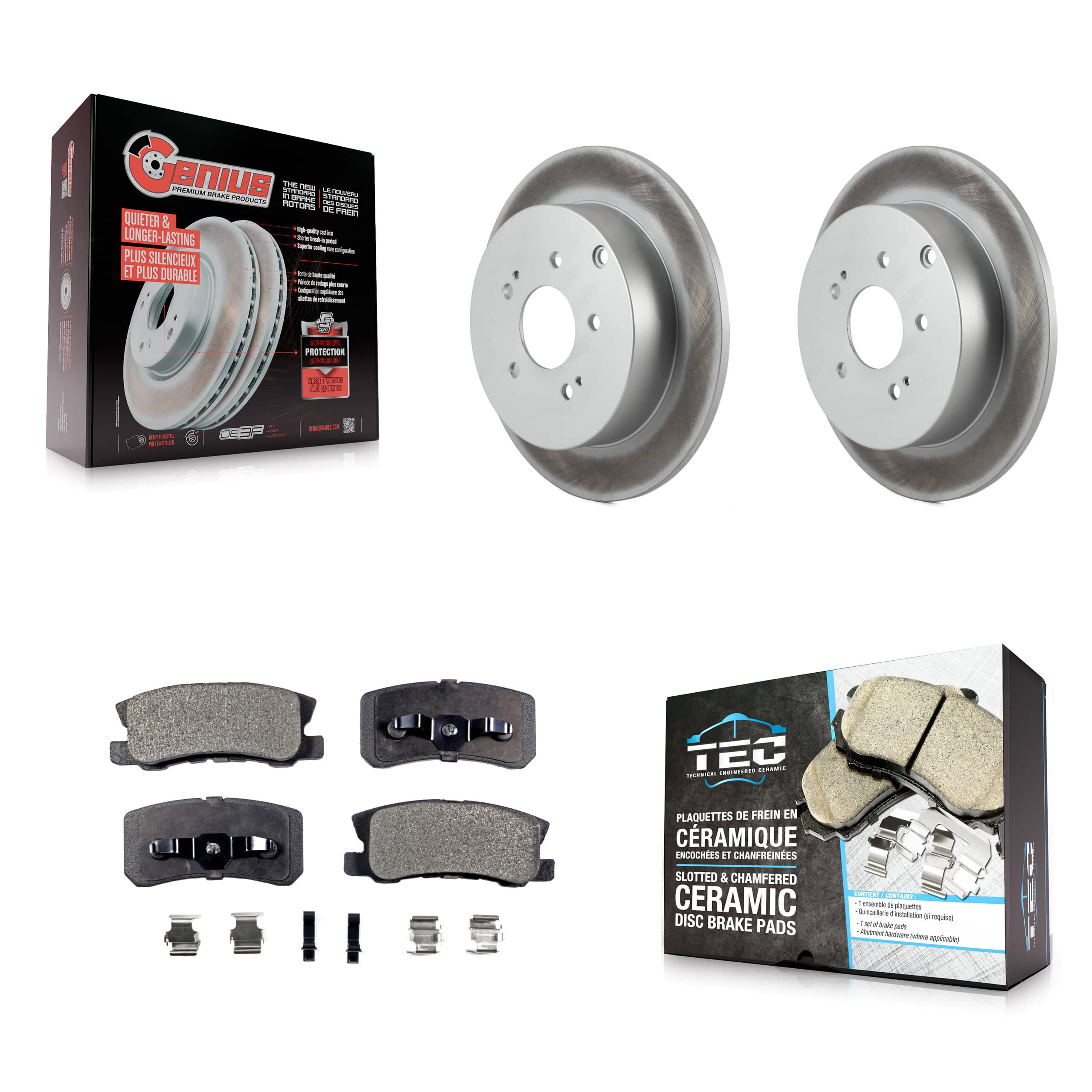 Transit Auto - KGT-101485 - Rear Disc Brake Kits
