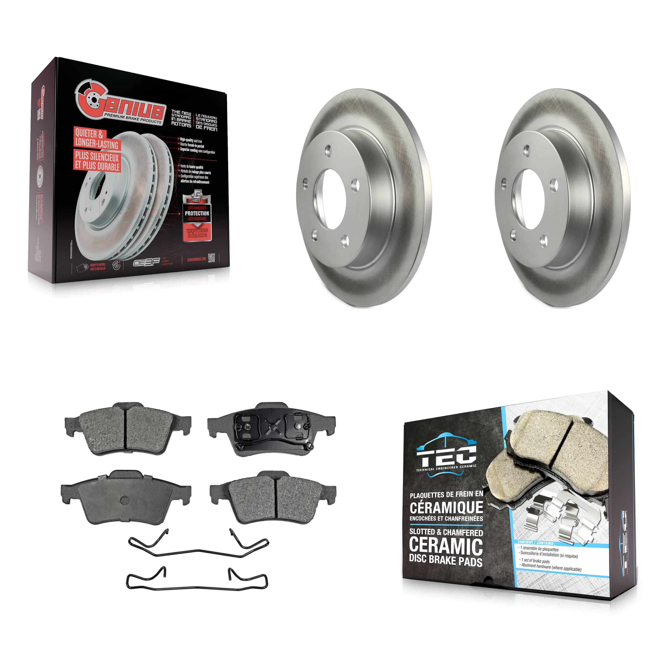 Transit Auto - KGT-101498 - Rear Disc Brake Kits