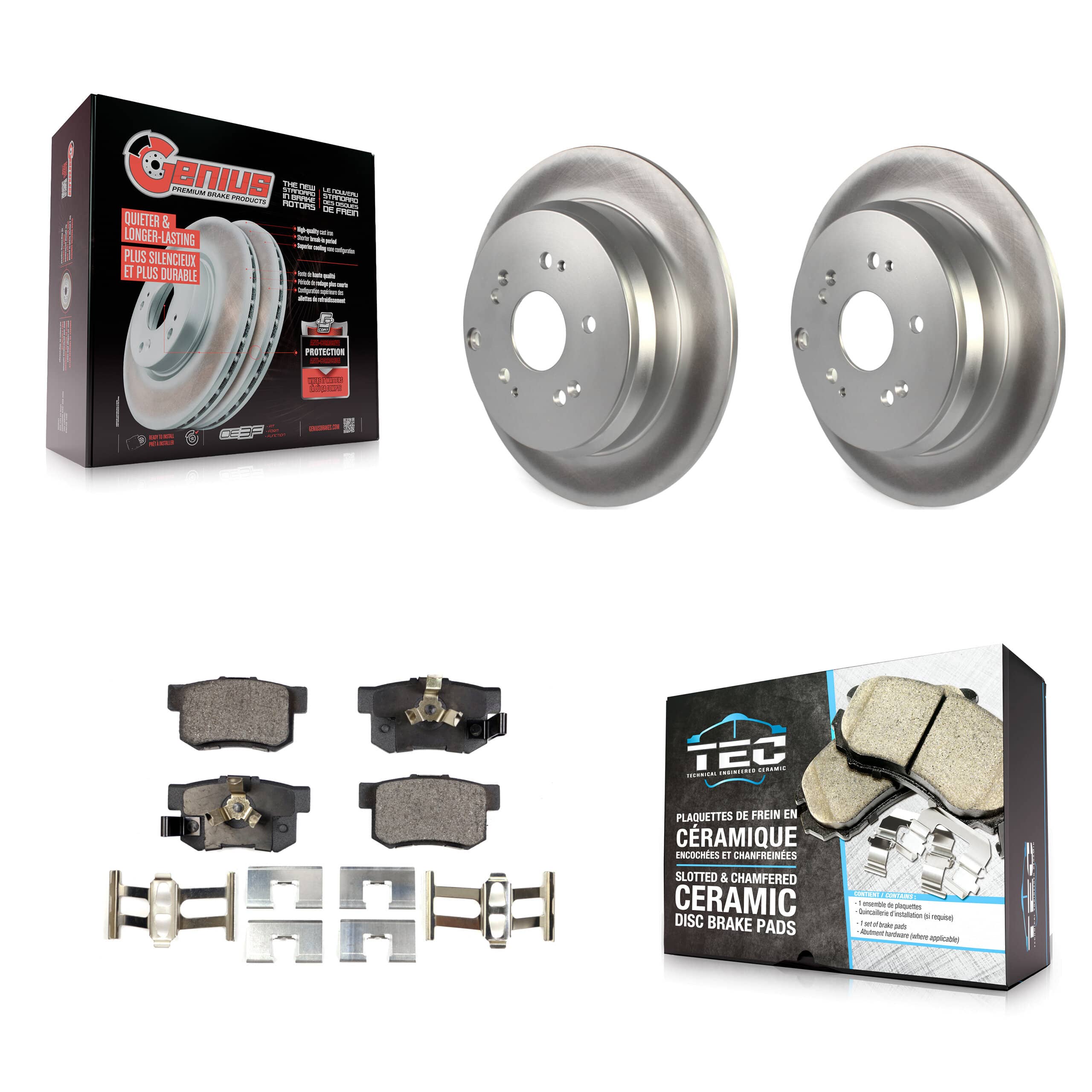 Transit Auto - KGT-101501 - Rear Disc Brake Kits