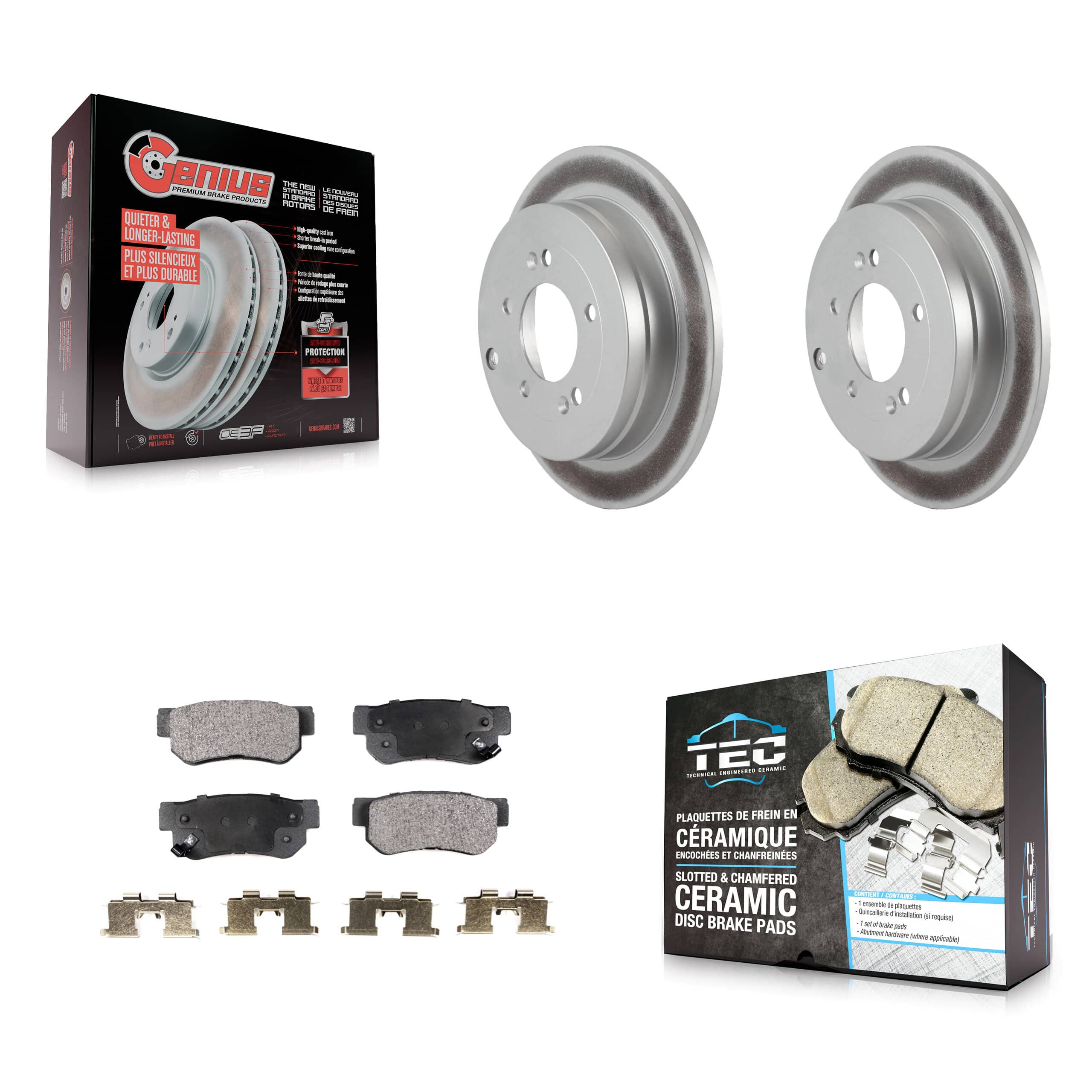 Transit Auto - KGT-101525 - Rear Disc Brake Kits