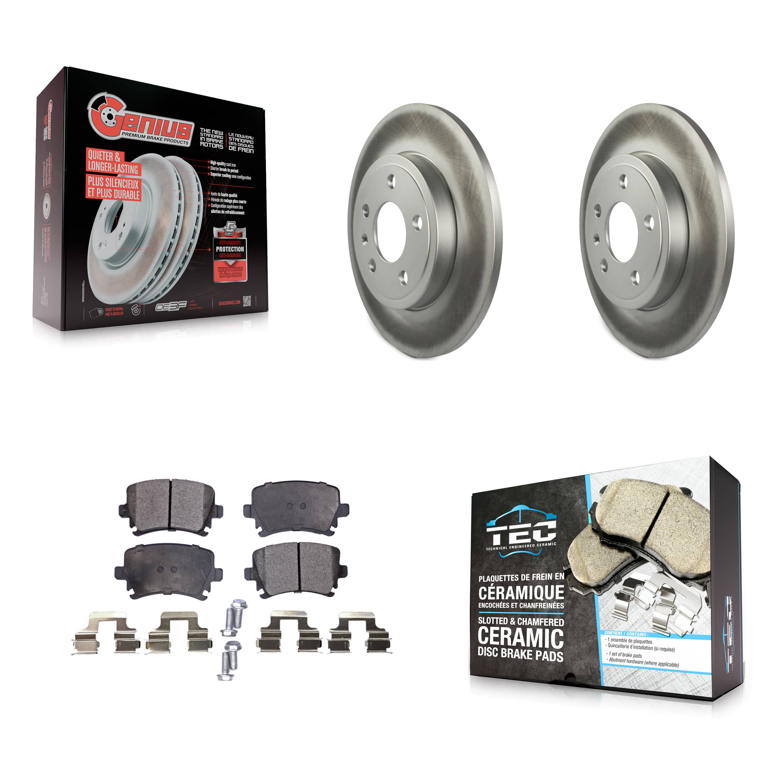 Transit Auto - KGT-101539 - Rear Disc Brake Kits