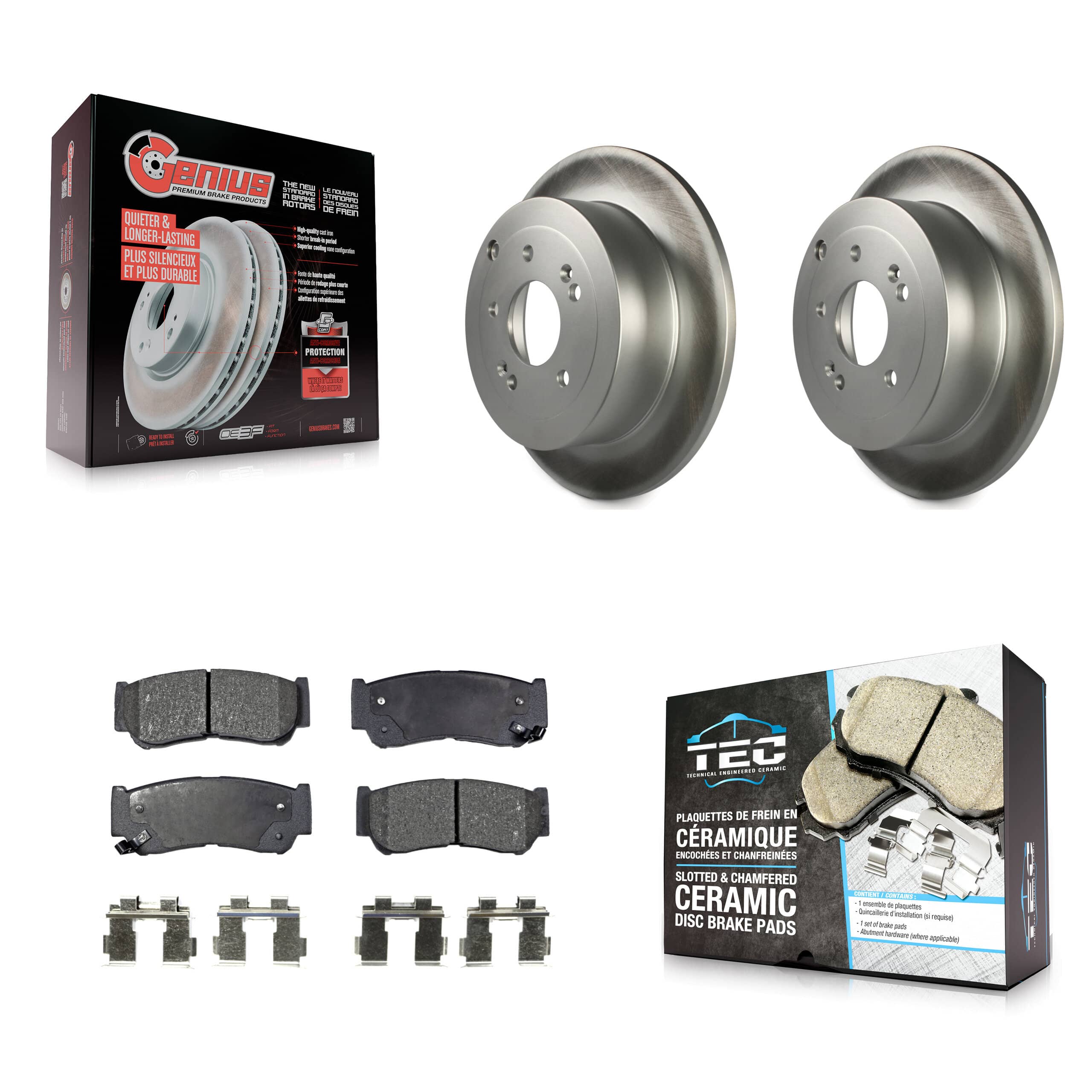 Transit Auto - KGT-101543 - Rear Disc Brake Kits