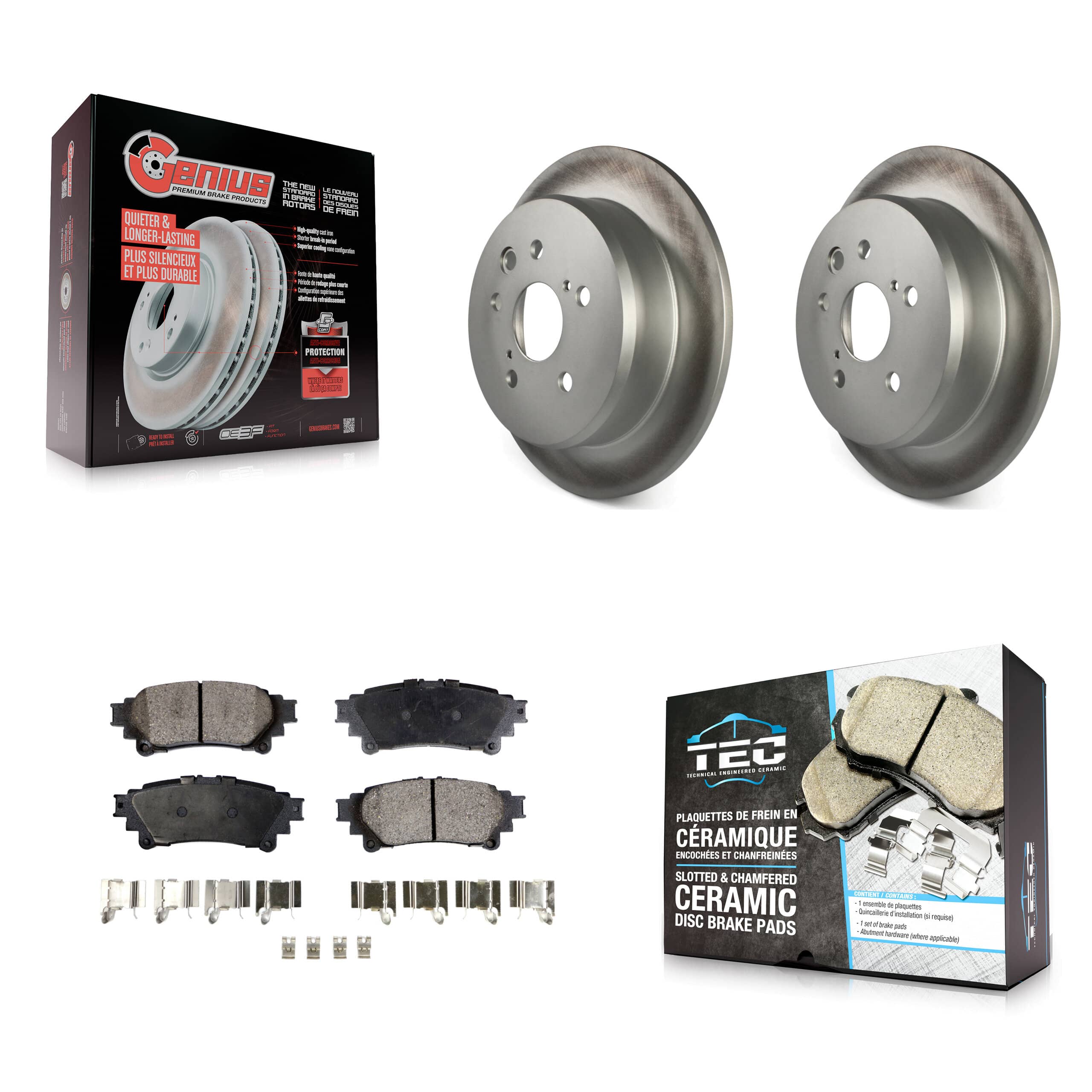 Transit Auto - KGT-101549 - Rear Disc Brake Kits