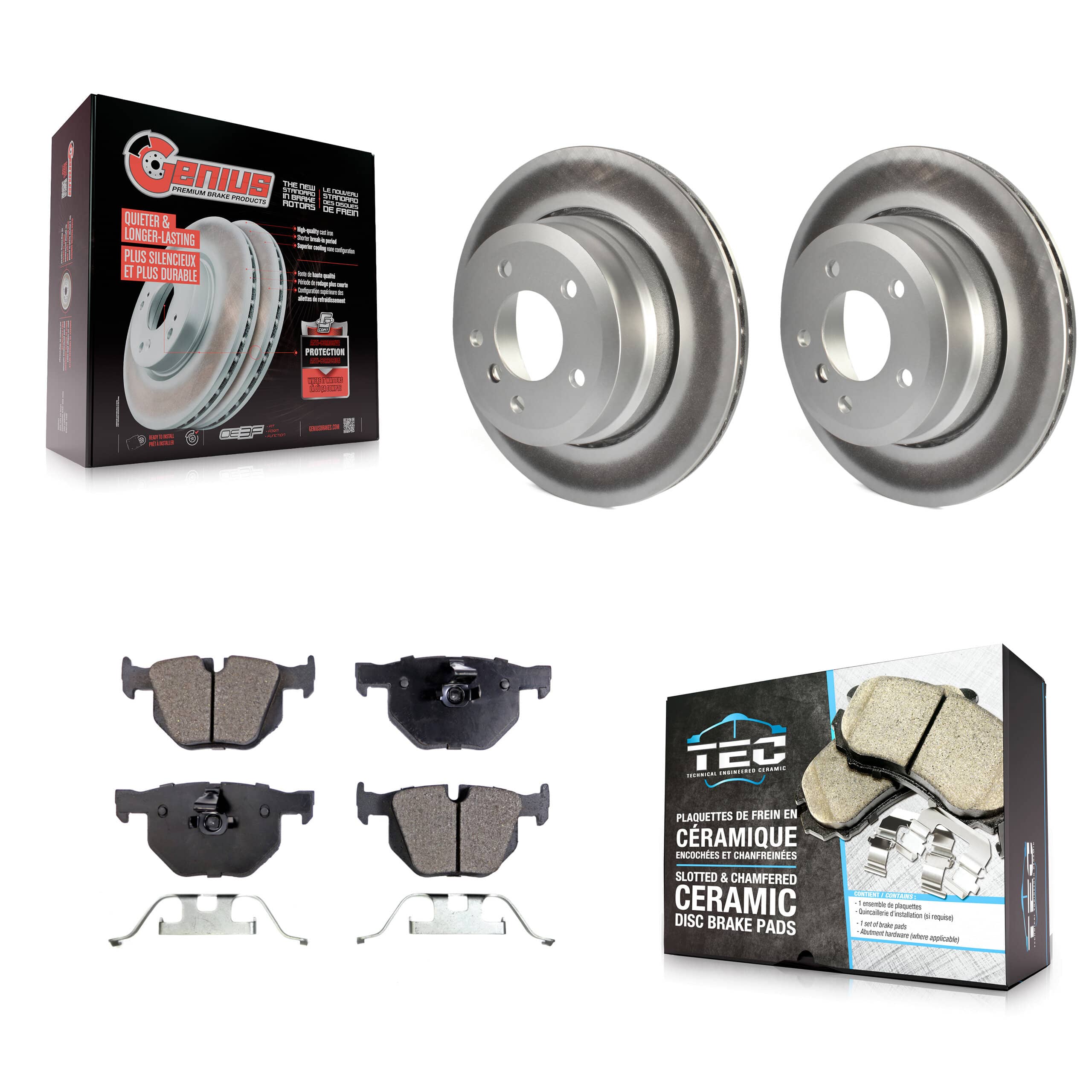 Transit Auto - KGT-101553 - Rear Disc Brake Kits