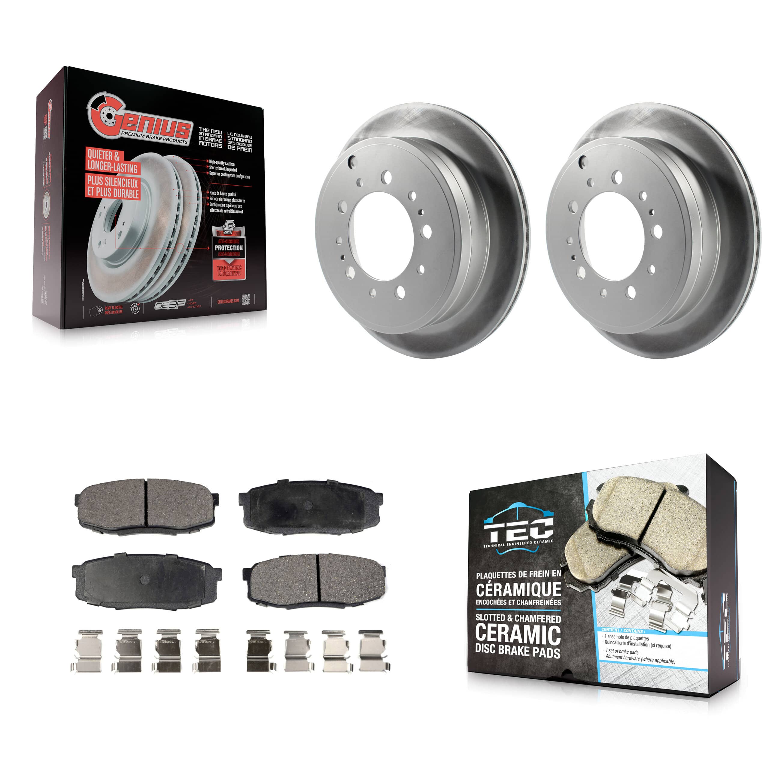 Transit Auto - KGT-101565 - Rear Disc Brake Kits