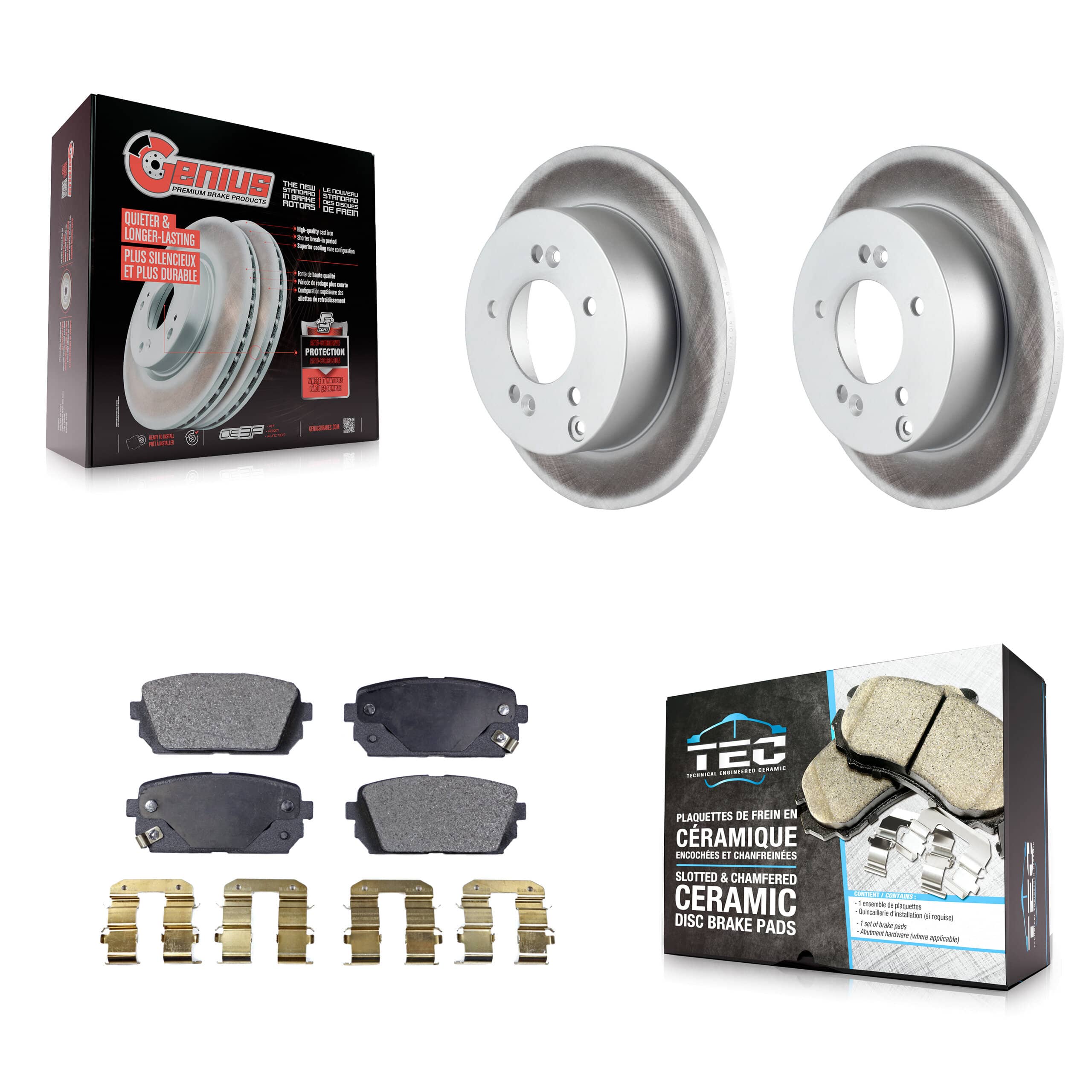 Transit Auto - KGT-101571 - Rear Disc Brake Kits