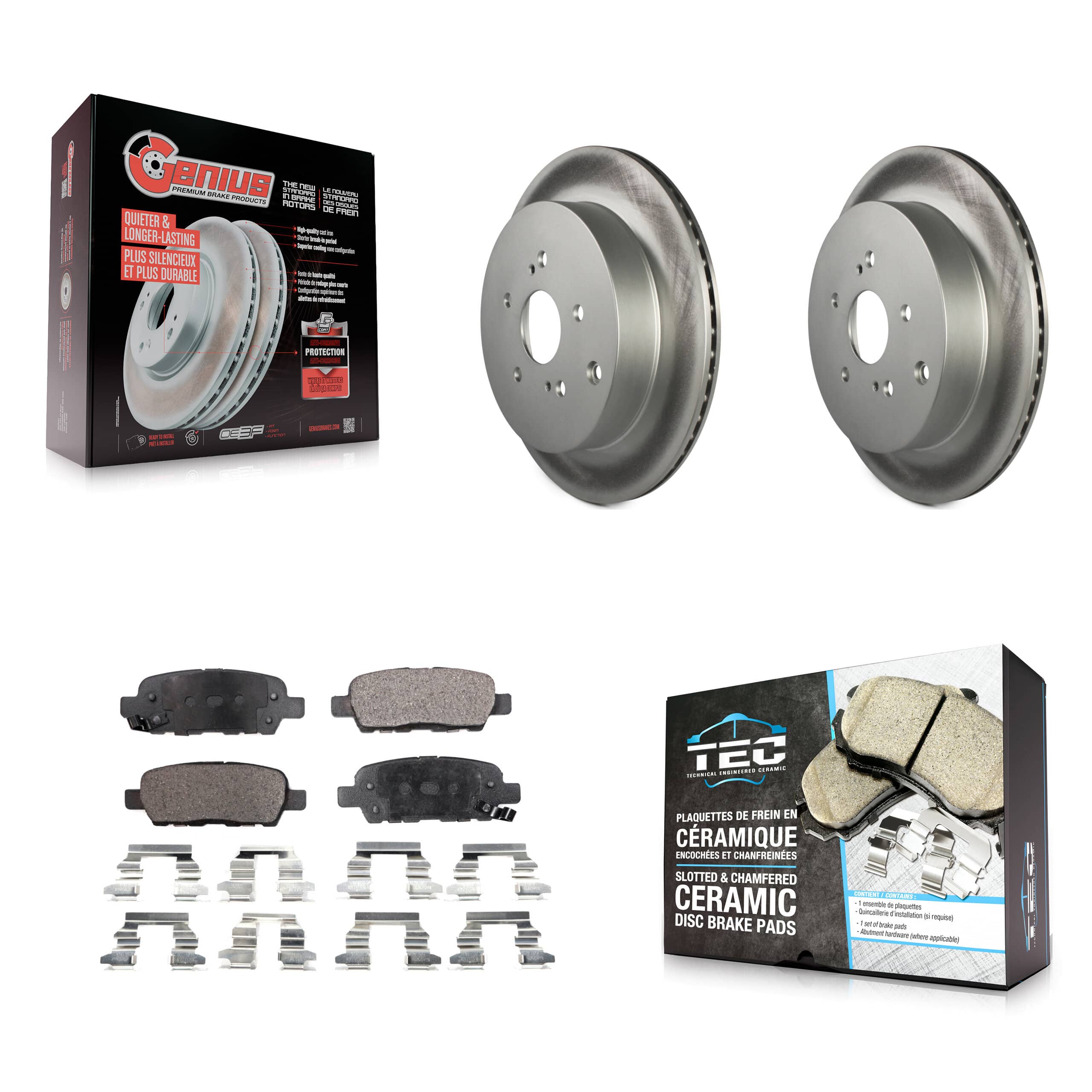 Transit Auto - KGT-101598 - Rear Disc Brake Kits