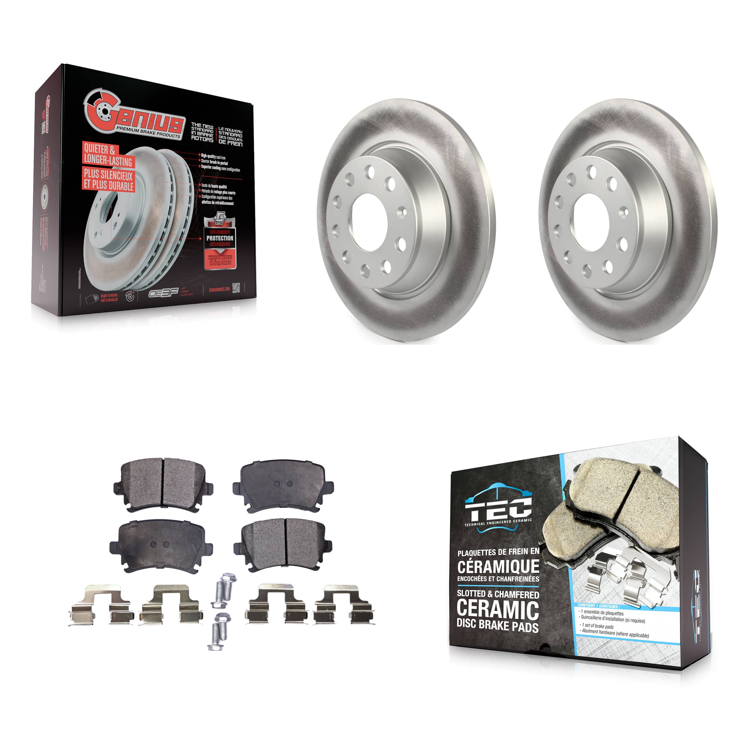 Transit Auto - KGT-101610 - Rear Disc Brake Kits