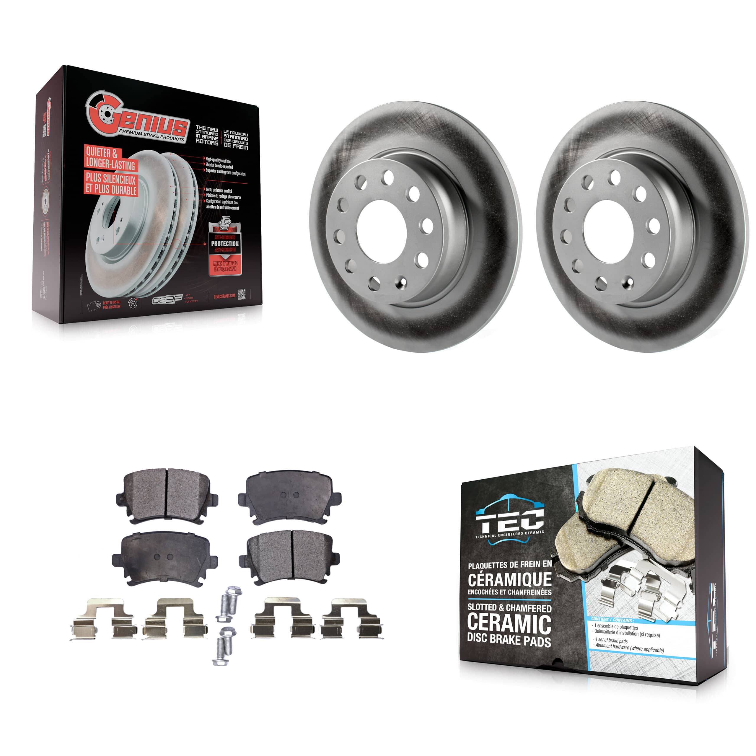 Transit Auto - KGT-101611 - Rear Disc Brake Kits