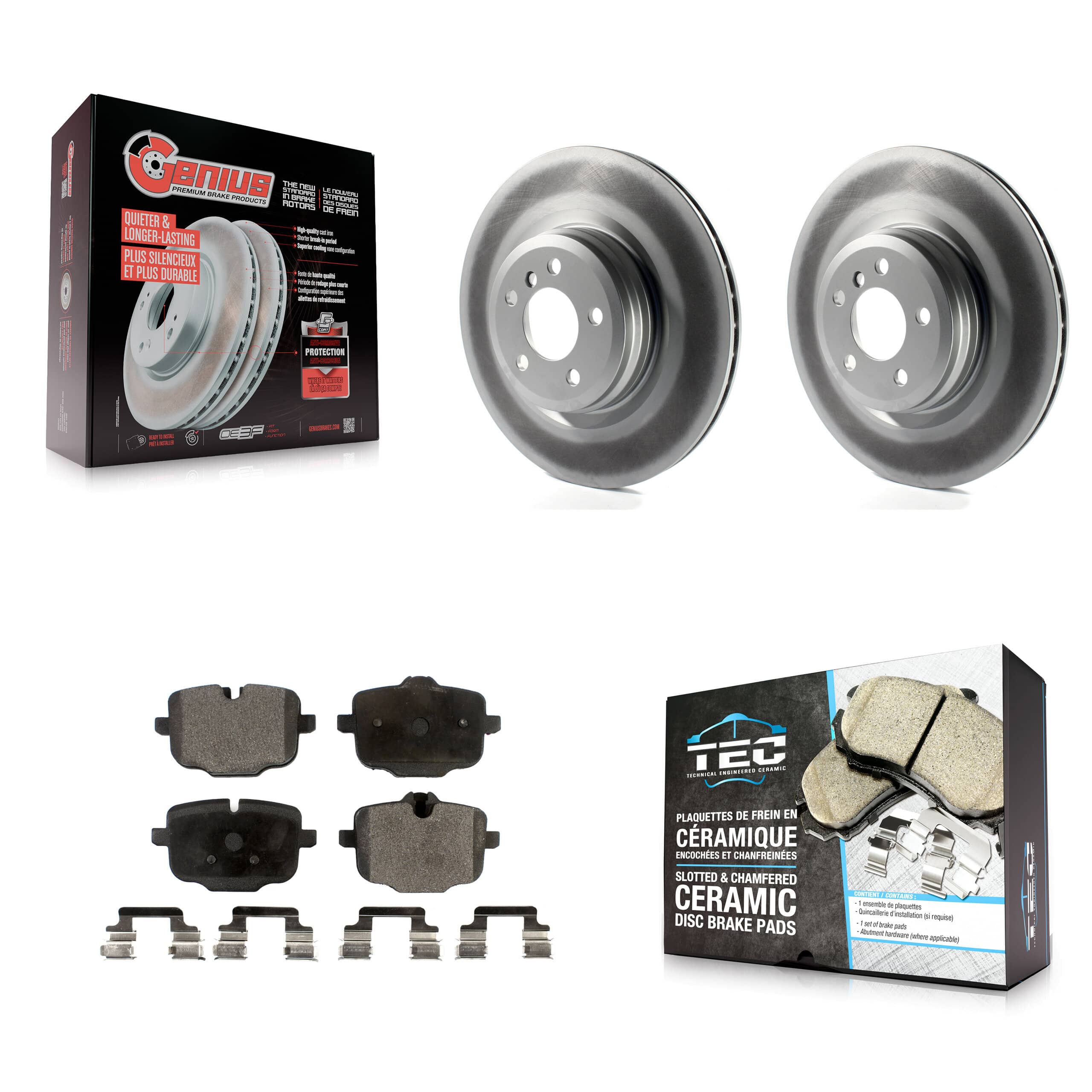 Transit Auto - KGT-101614 - Rear Disc Brake Kits
