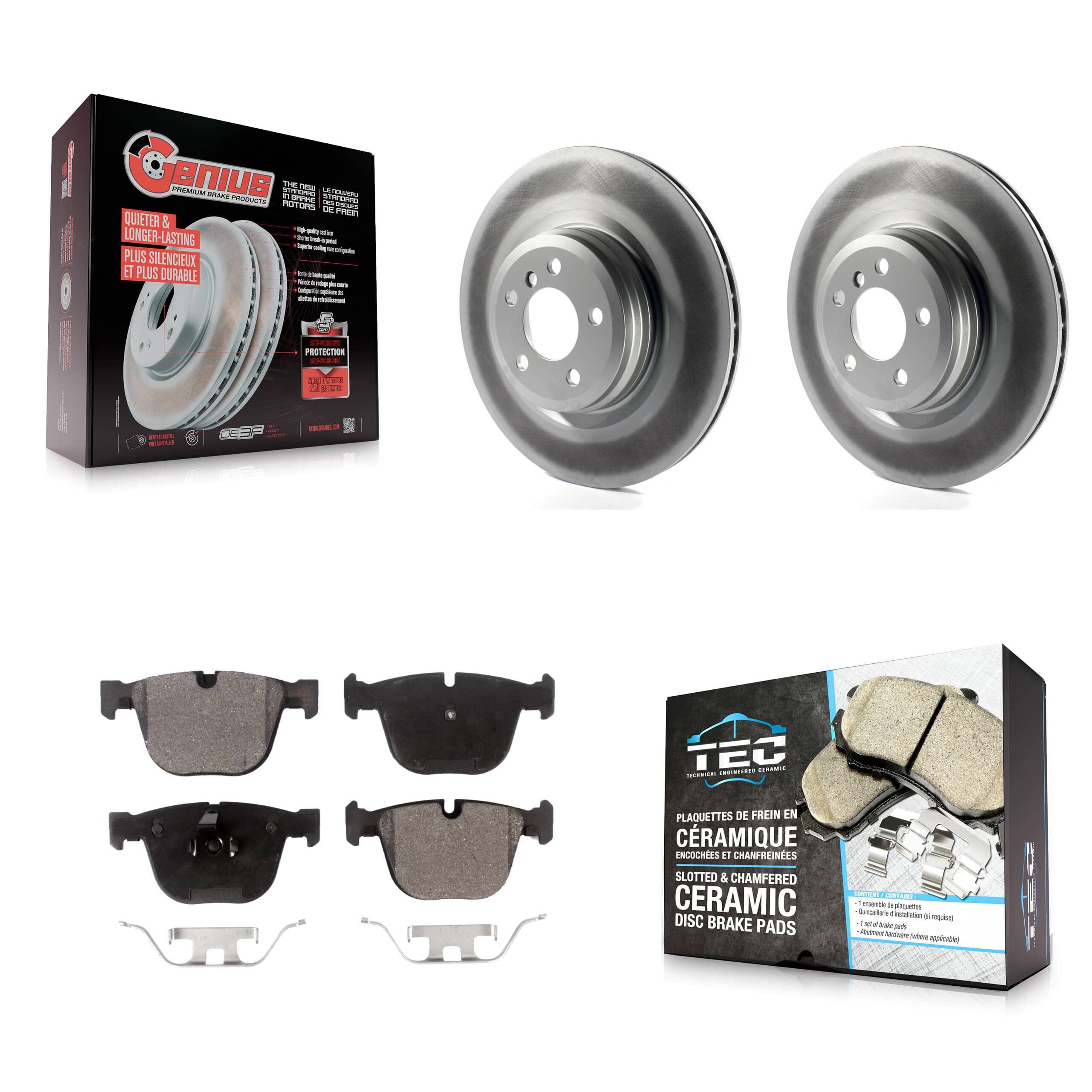 Transit Auto - KGT-101615 - Rear Disc Brake Kits