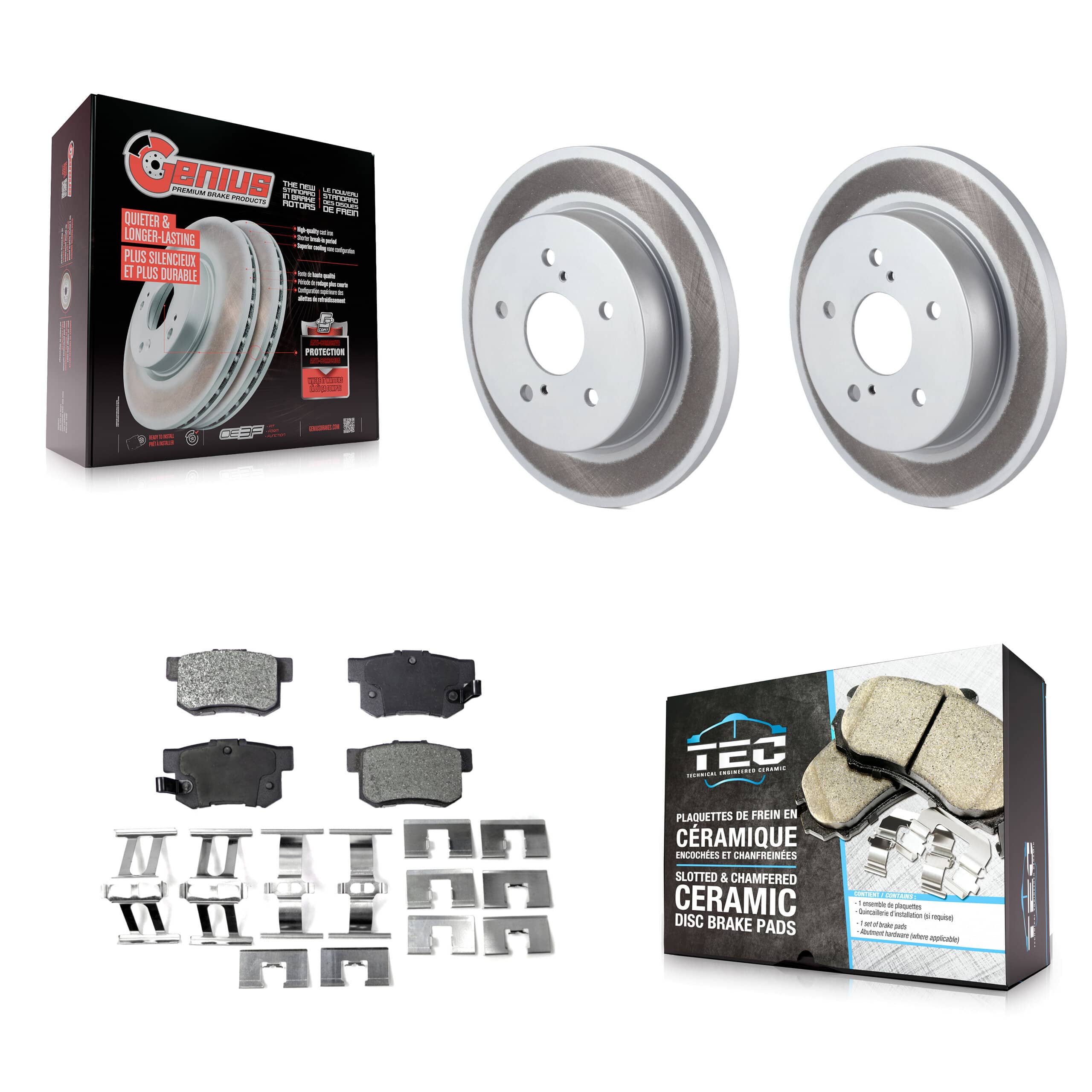 Transit Auto - KGT-101616 - Rear Disc Brake Kits