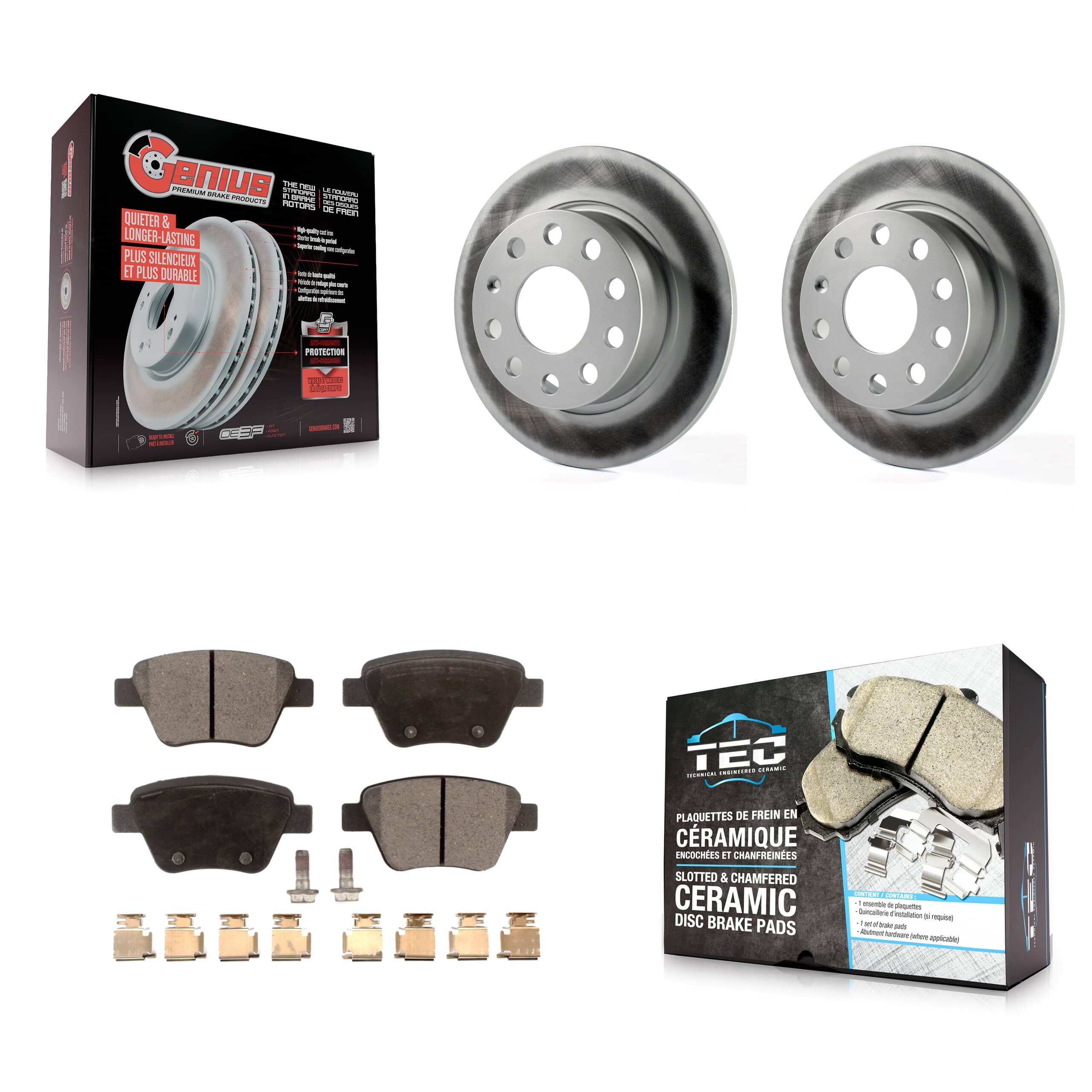 Transit Auto - KGT-101619 - Rear Disc Brake Kits