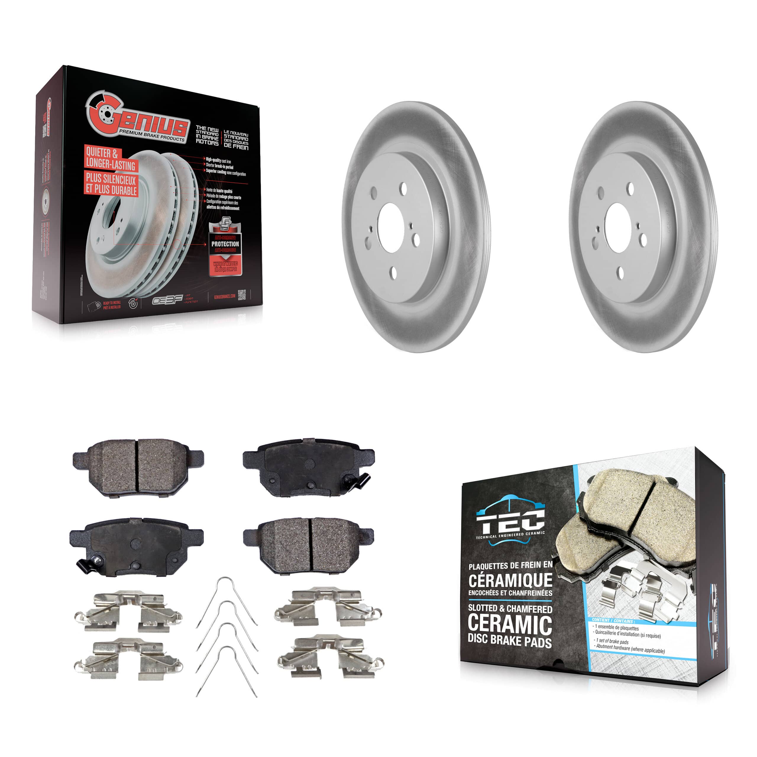 Transit Auto - KGT-101626 - Rear Disc Brake Kits