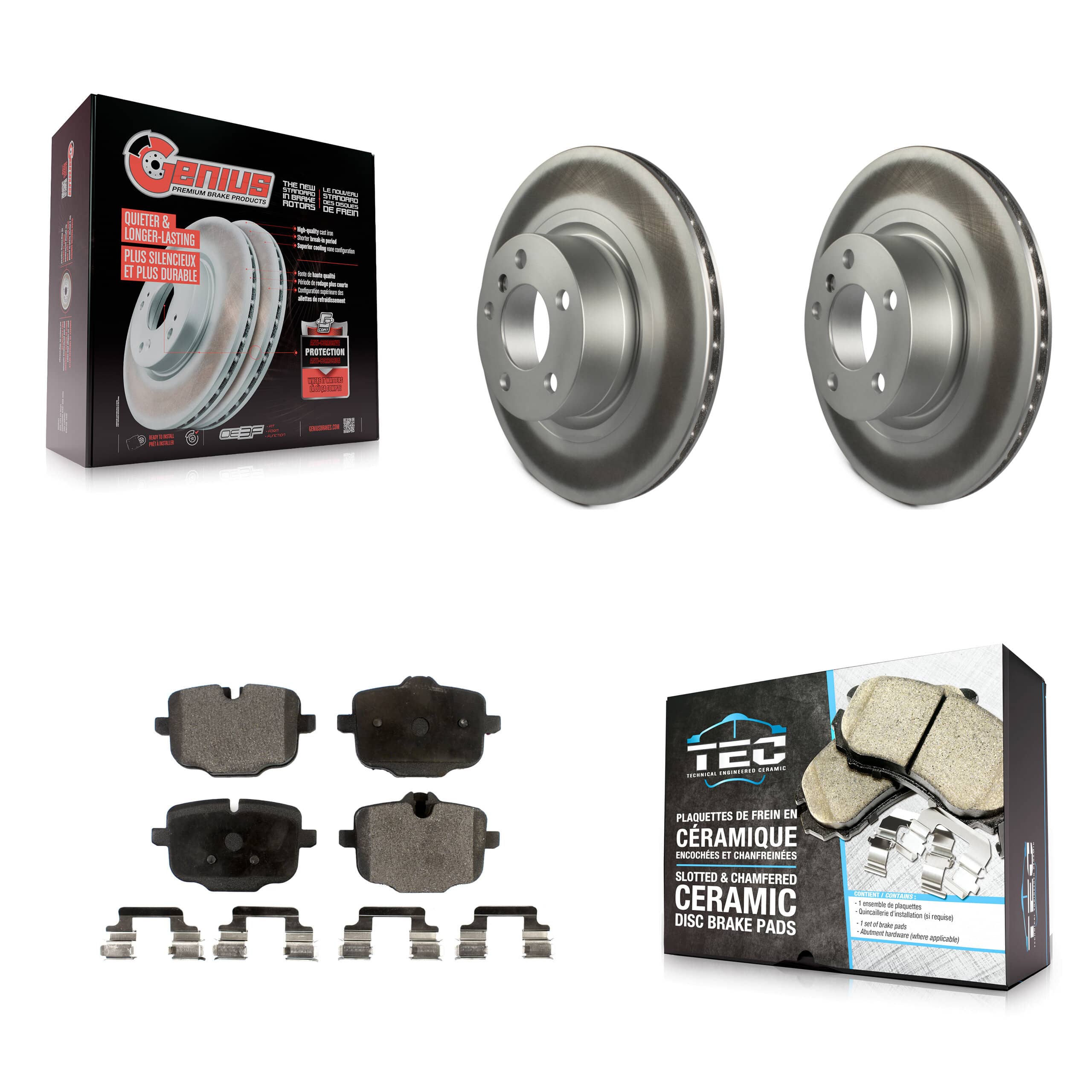 Transit Auto - KGT-101627 - Rear Disc Brake Kits