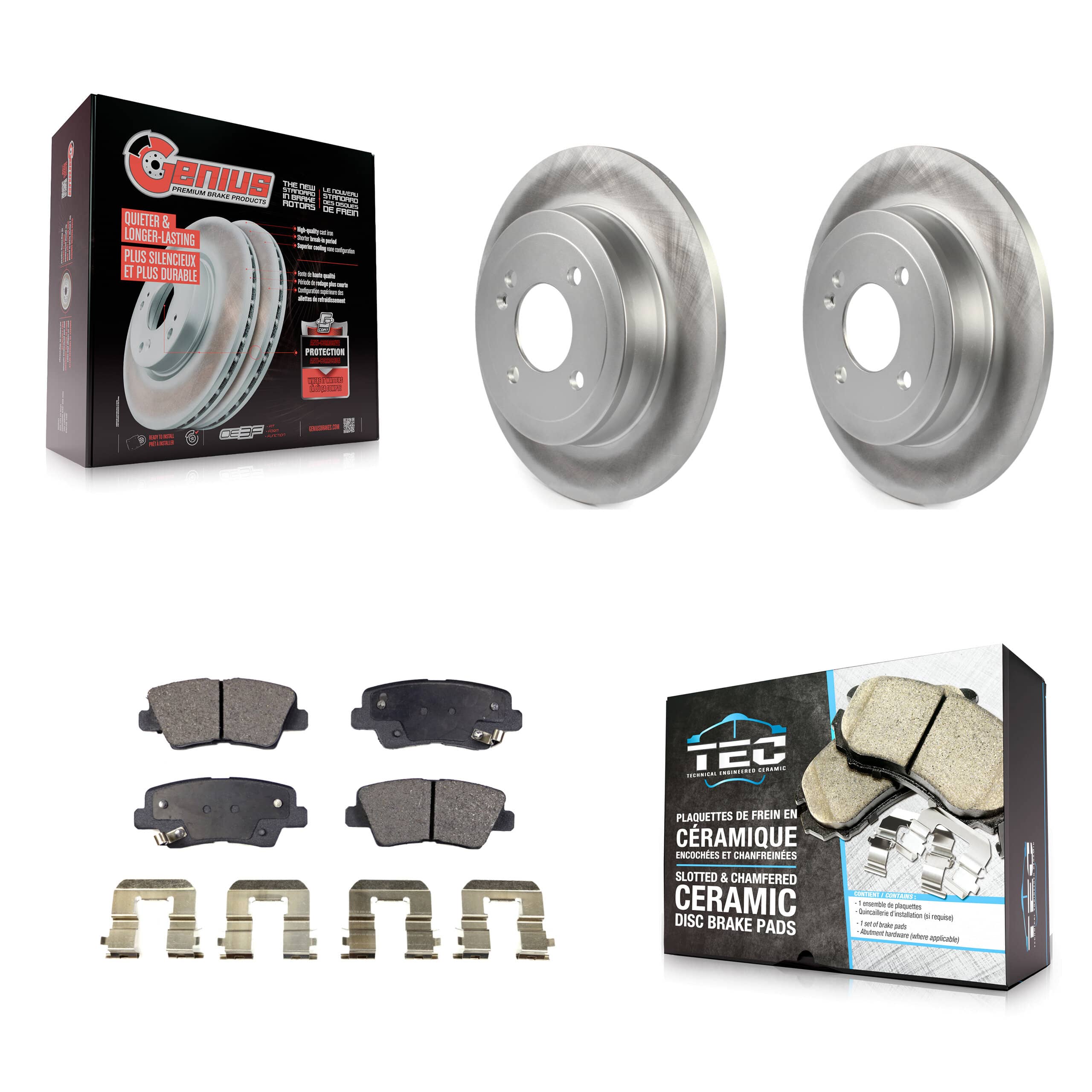 Transit Auto - KGT-101639 - Rear Disc Brake Kits