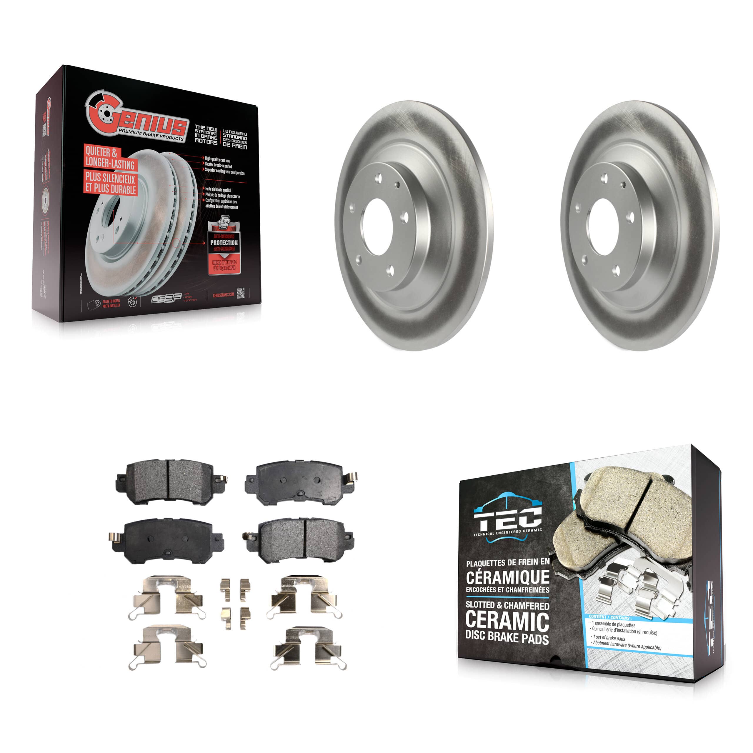 Transit Auto - KGT-101645 - Rear Disc Brake Kits