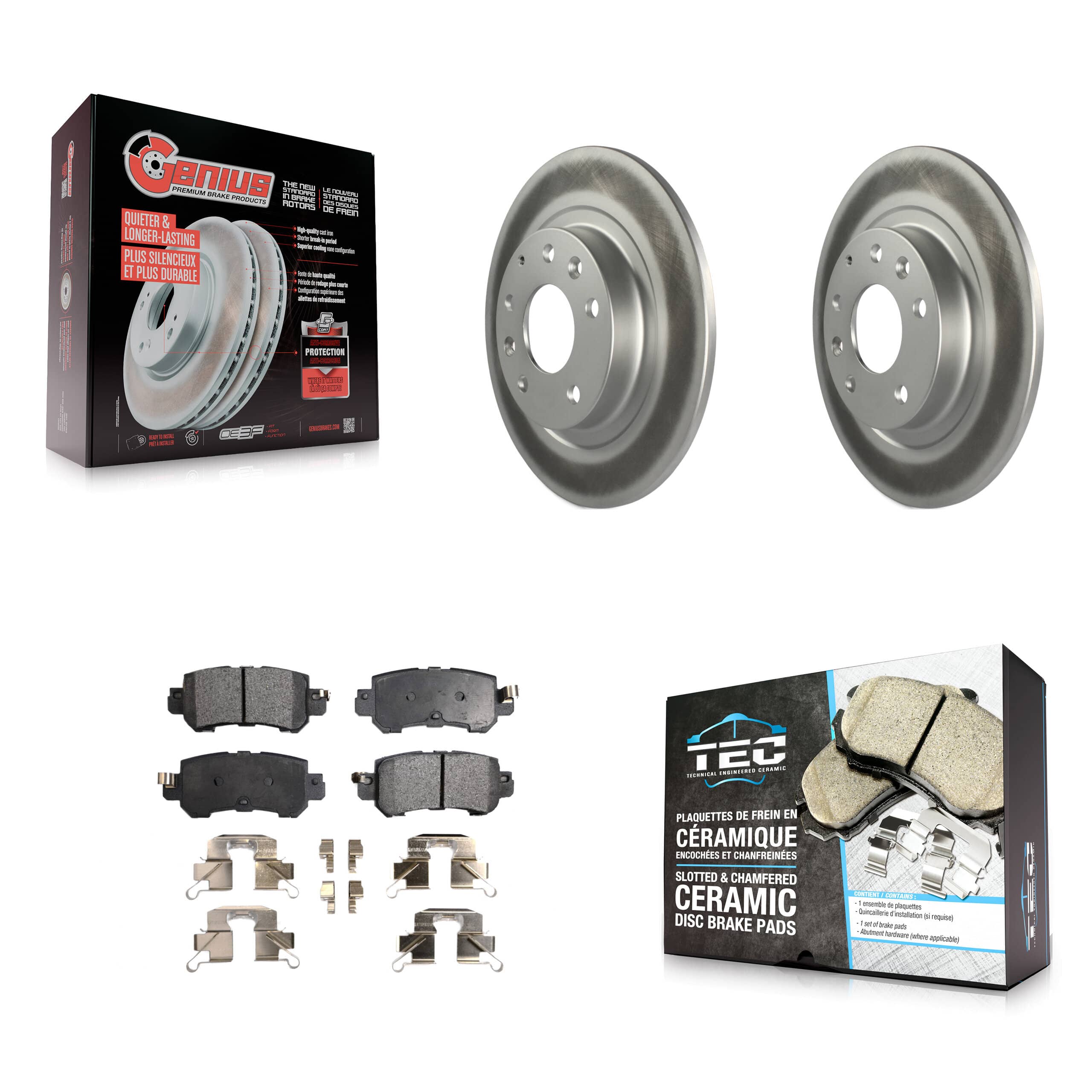Transit Auto - KGT-101669 - Rear Disc Brake Kits