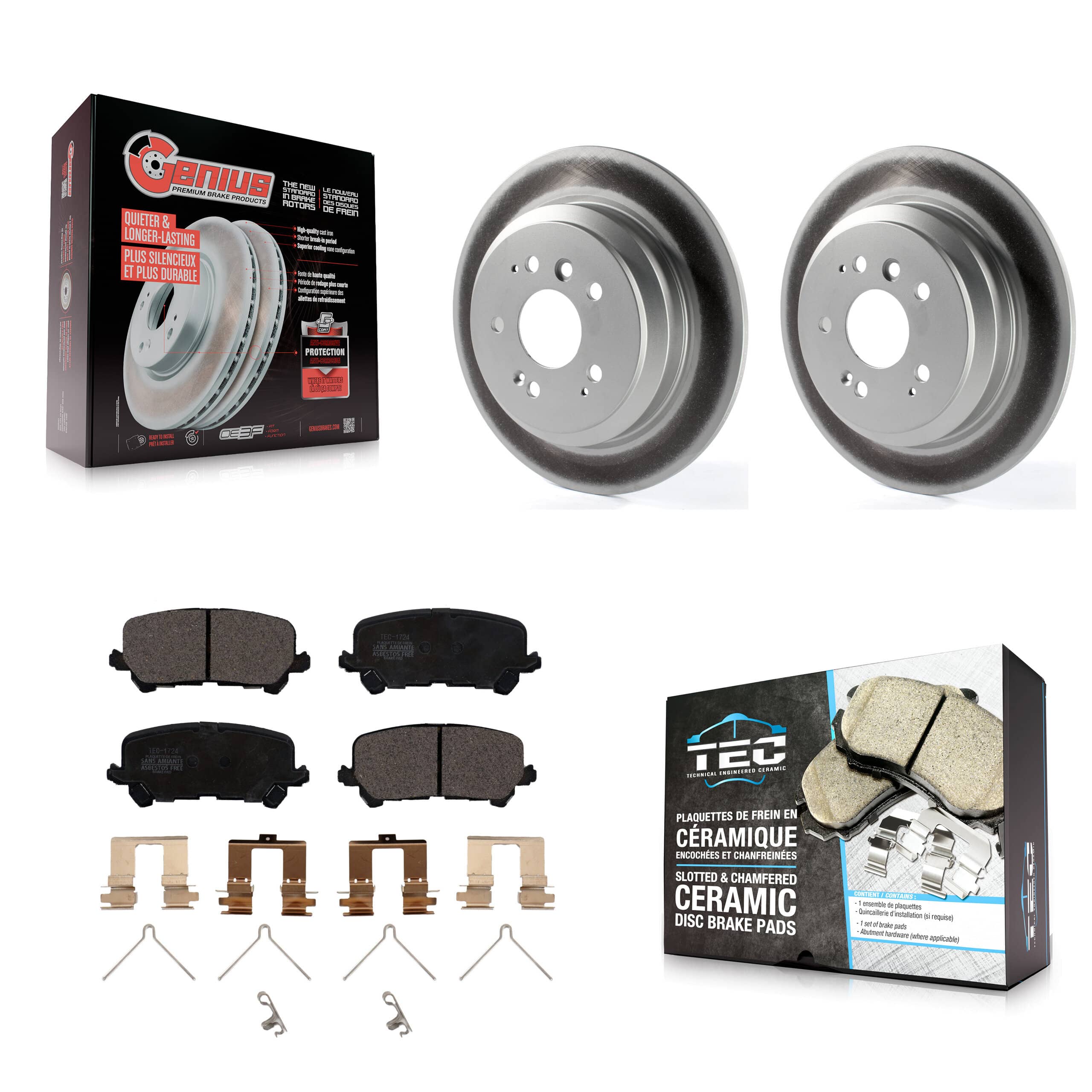 Transit Auto - KGT-101670 - Rear Disc Brake Kits