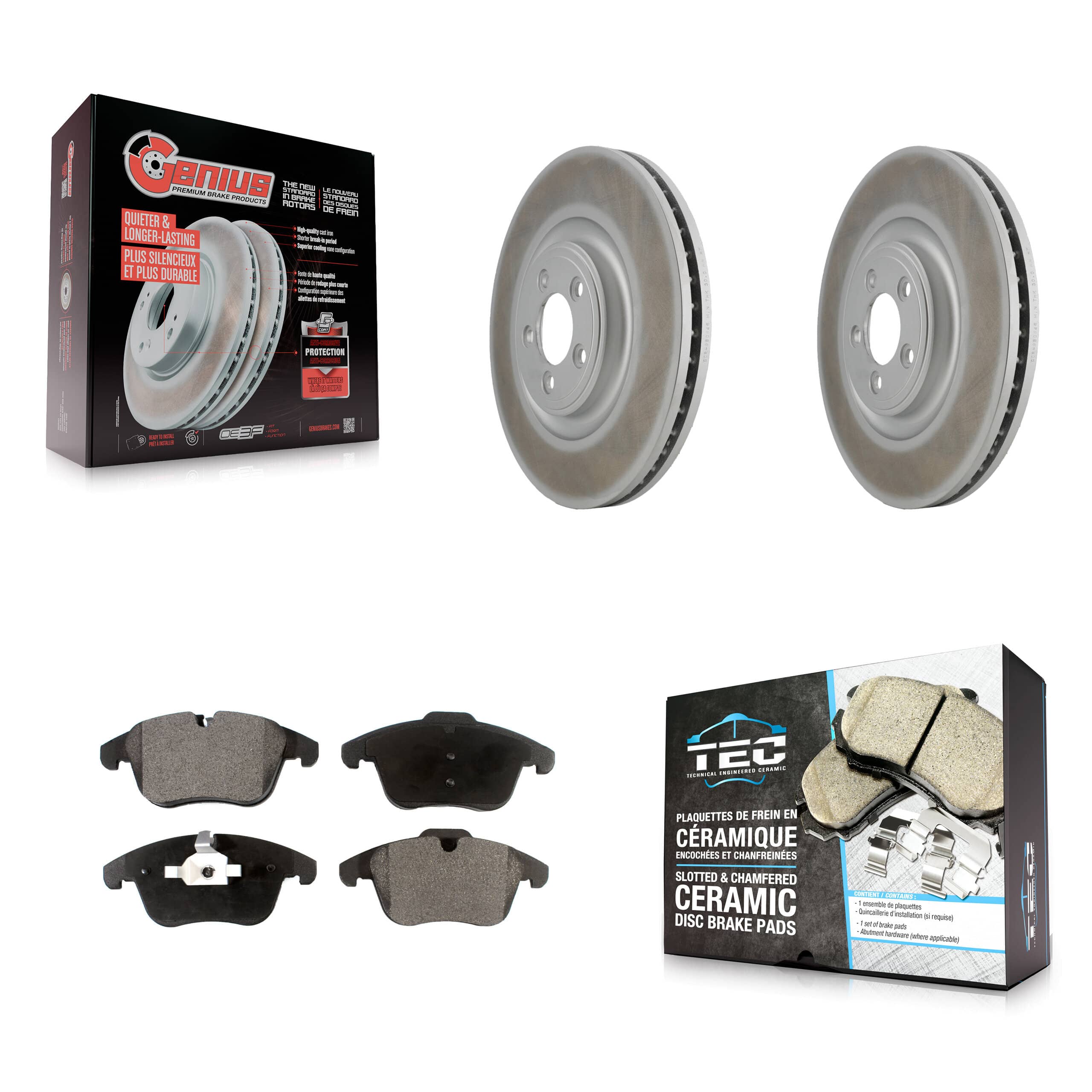 Transit Auto - KGT-101843 - Front Disc Brake Kits
