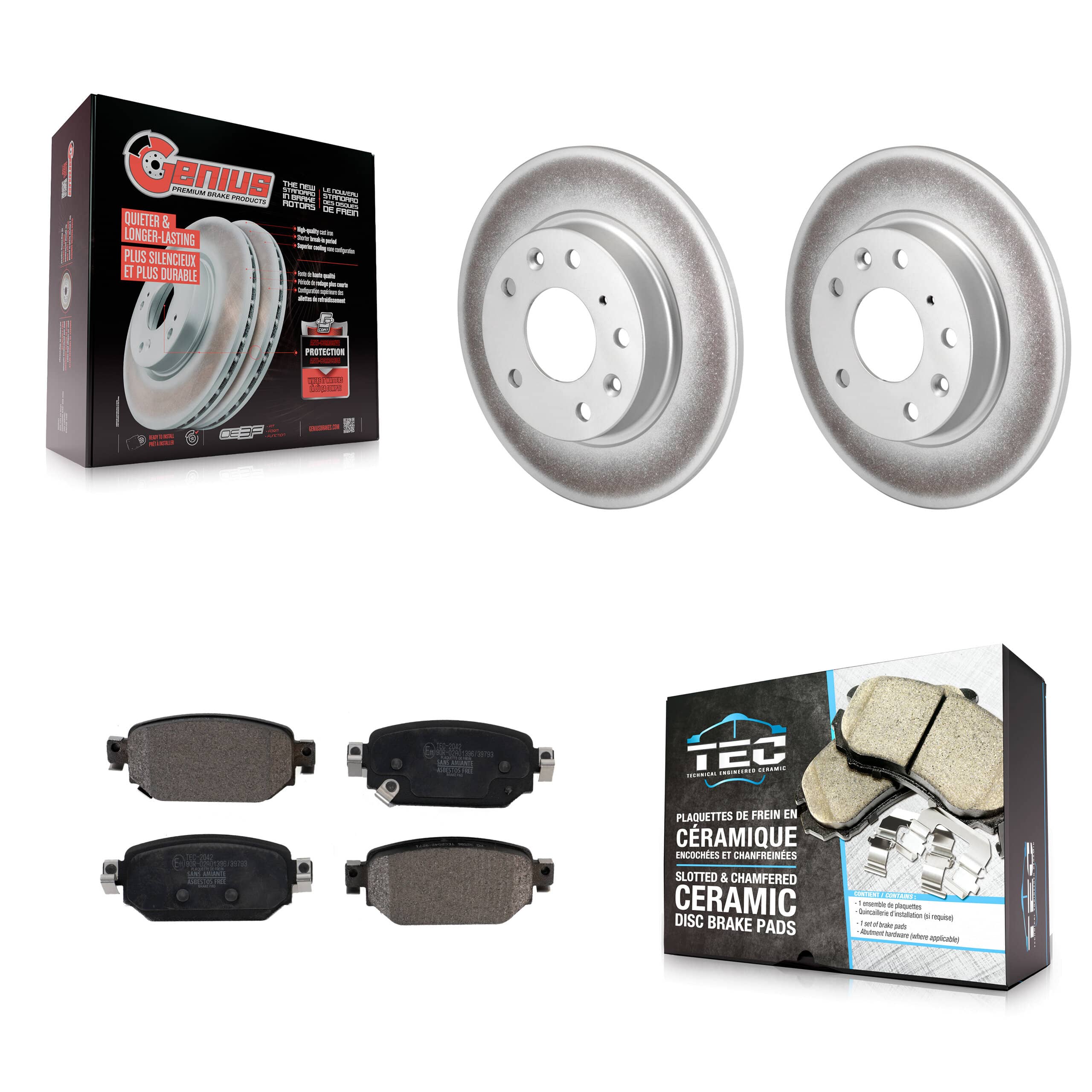 Transit Auto - KGT-101944 - Rear Disc Brake Kits