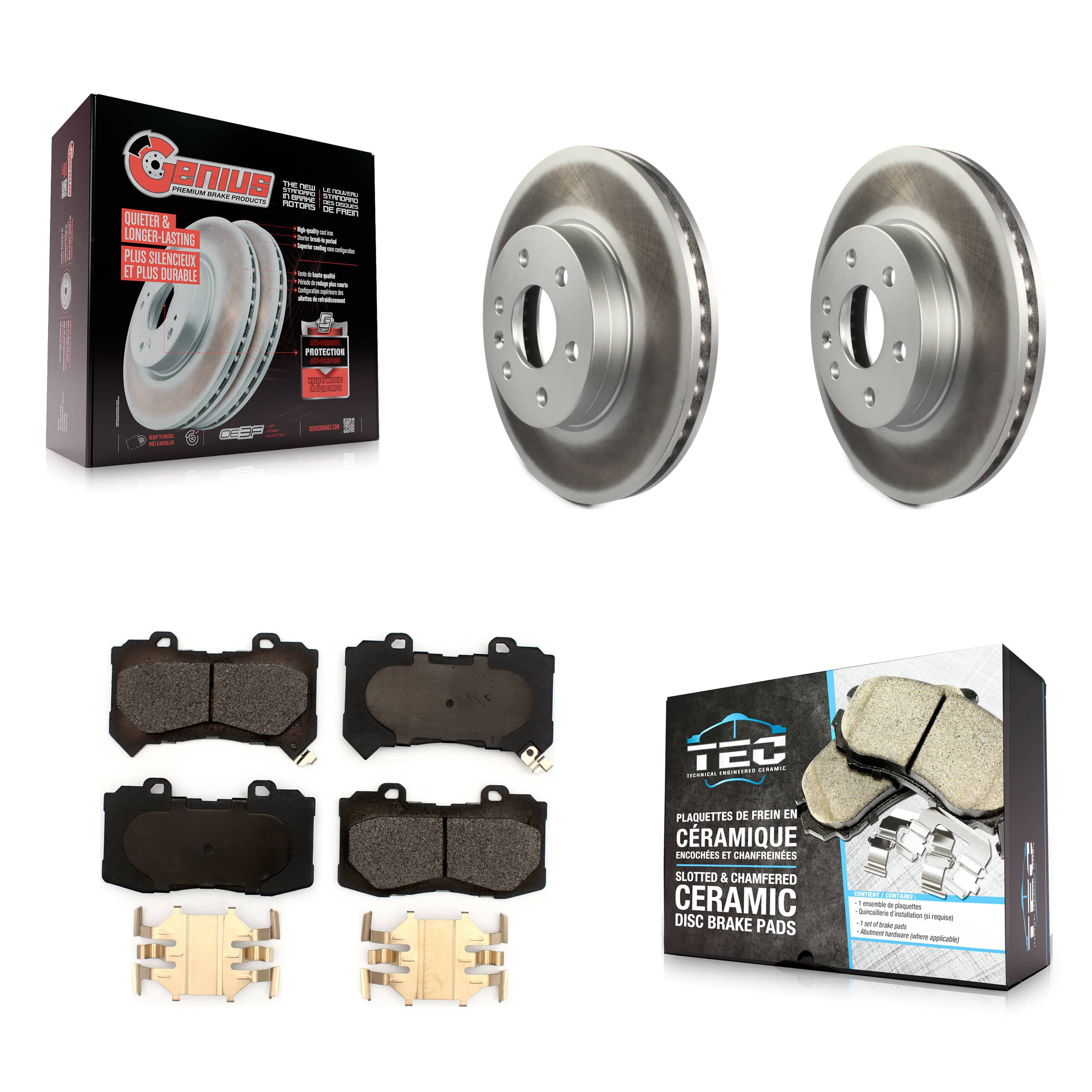 Transit Auto - KGT-102007 - Front Disc Brake Kits