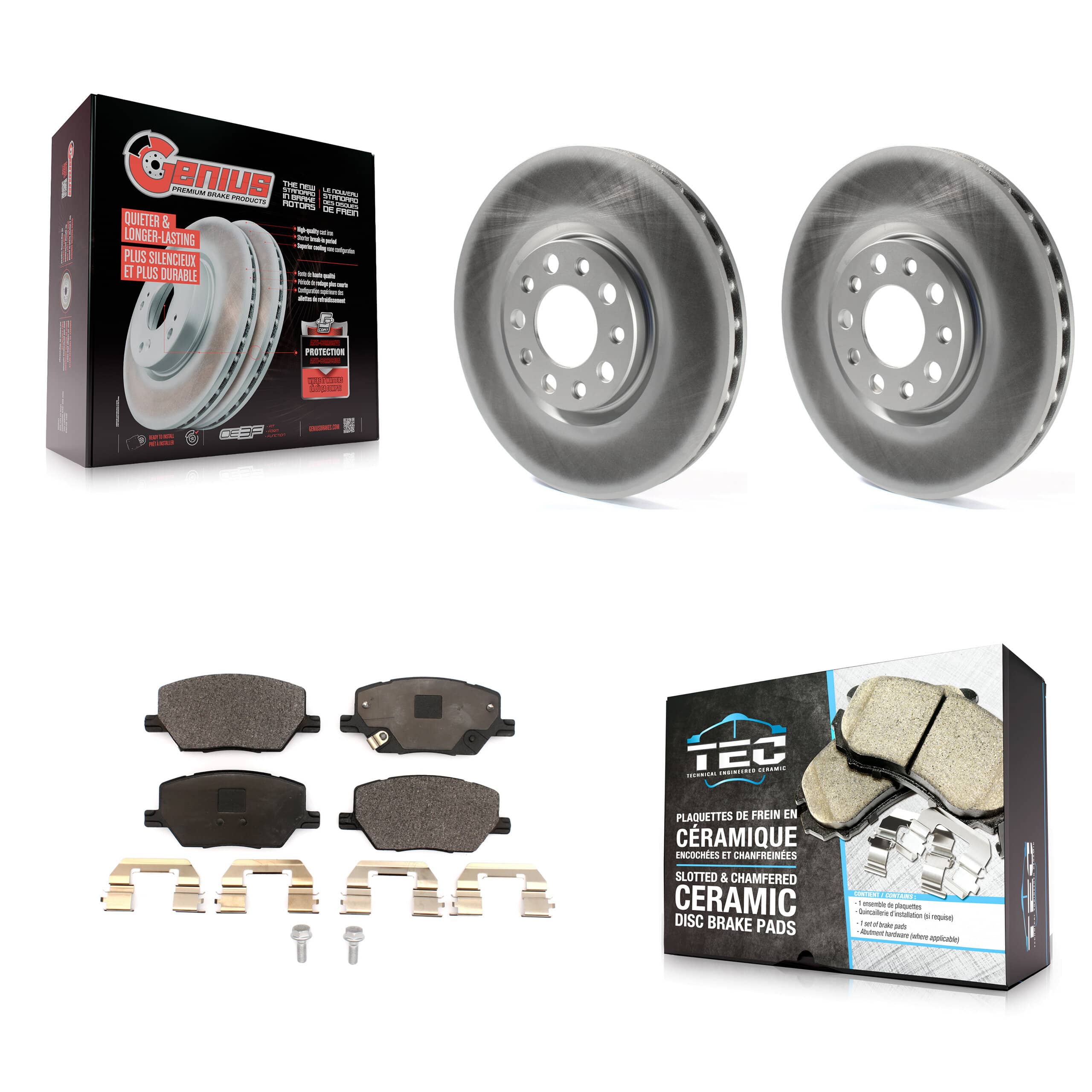 Transit Auto - KGT-102010 - Front Disc Brake Kits