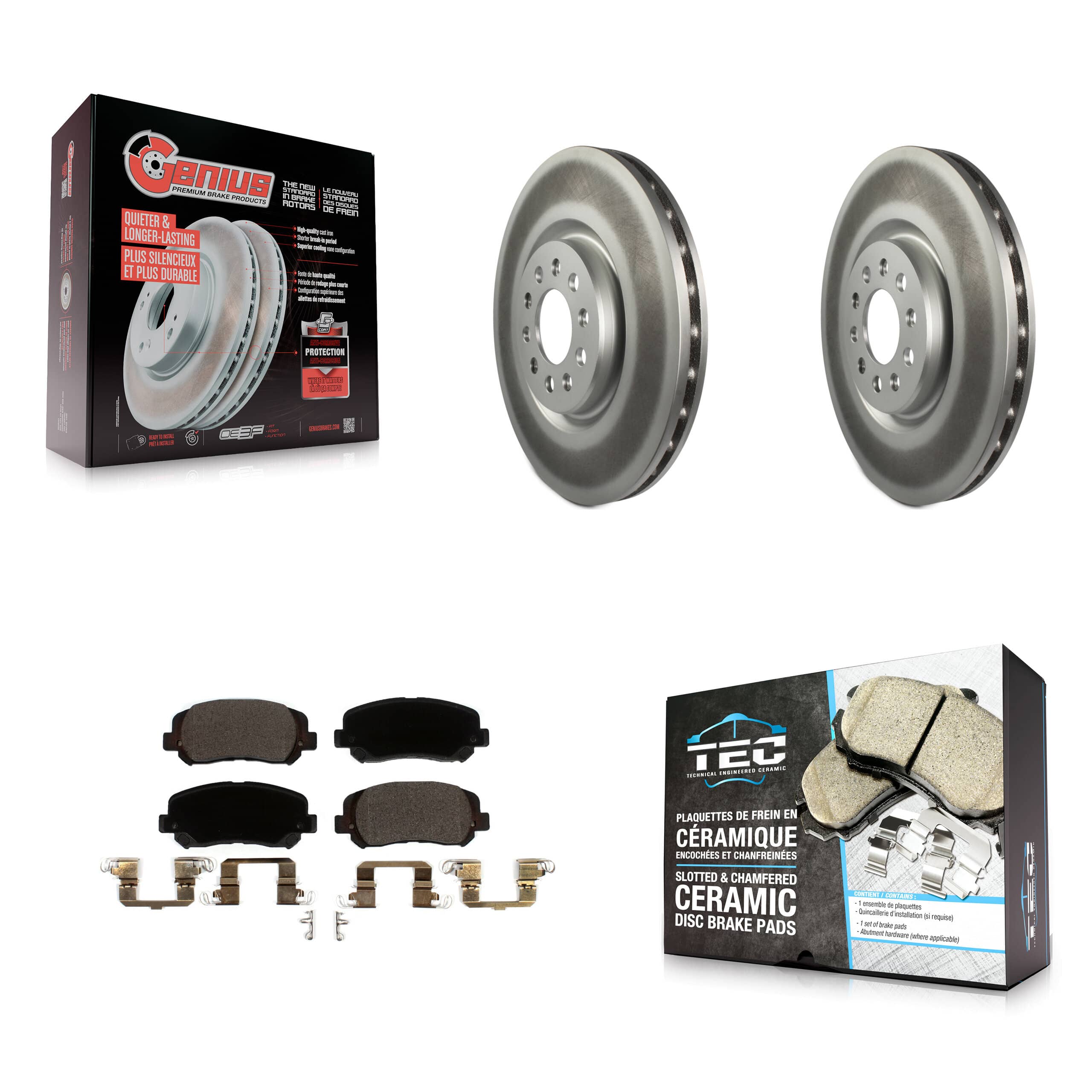 Transit Auto - KGT-102011 - Front Disc Brake Kits