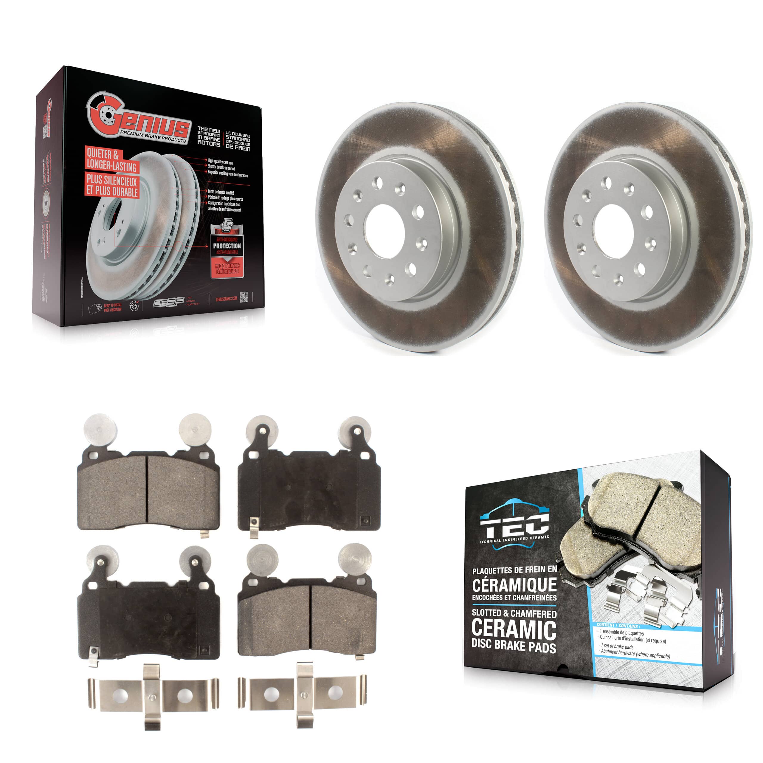 Transit Auto - KGT-102055 - Front Disc Brake Kits