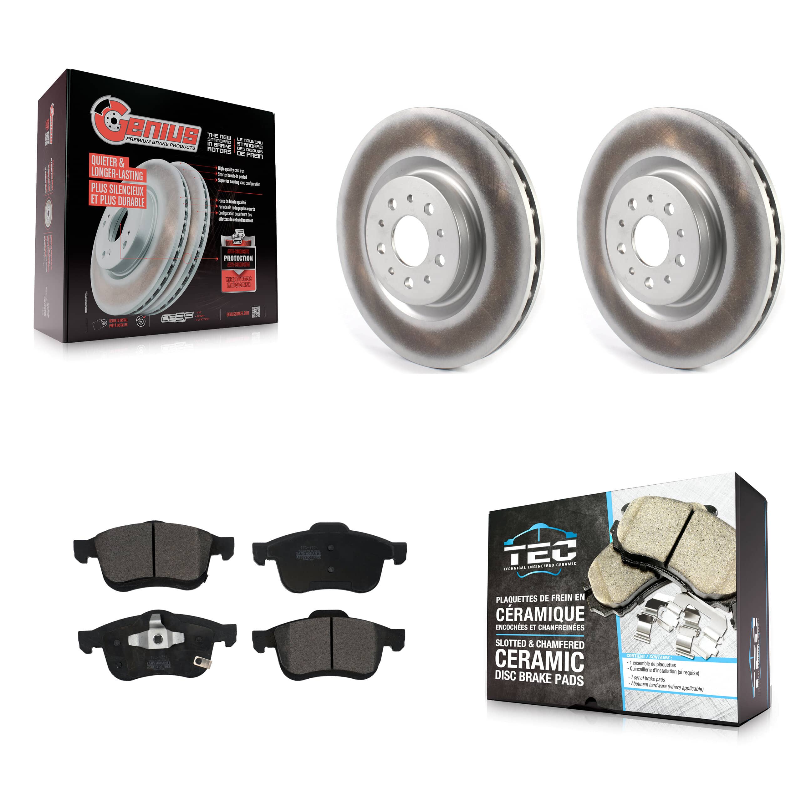 Transit Auto - KGT-102063 - Front Disc Brake Kits