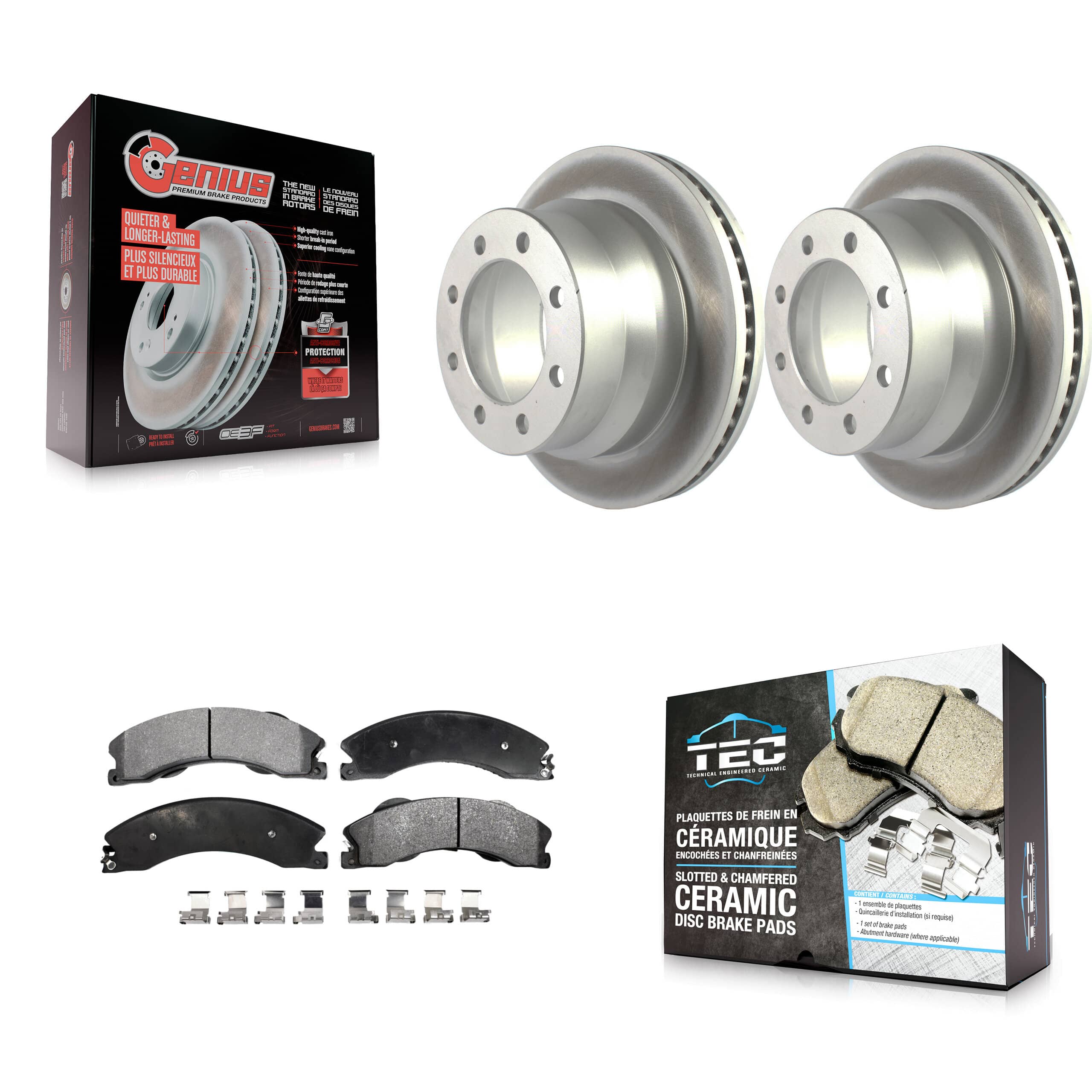 Transit Auto - KGT-102188 - Rear Disc Brake Kits