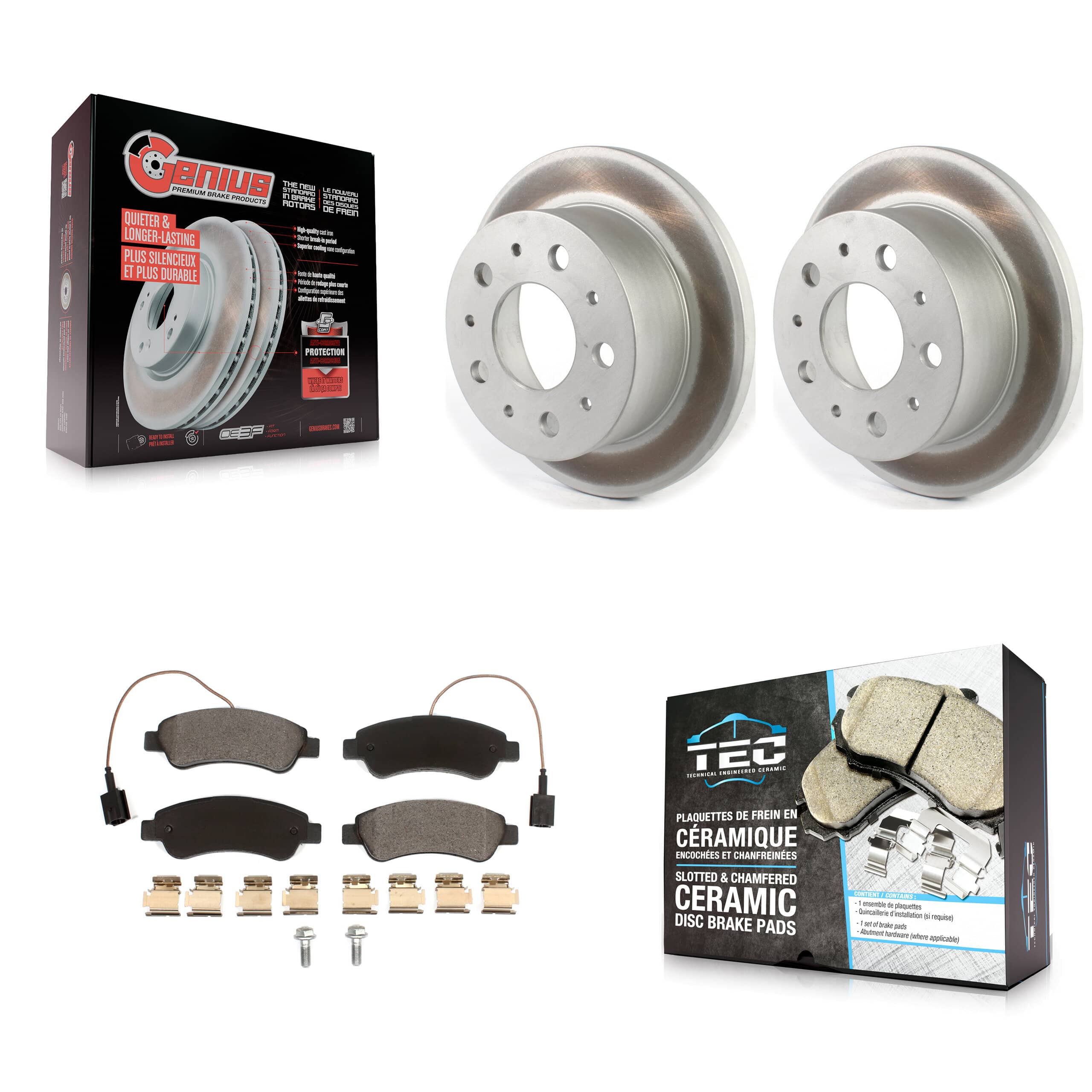 Transit Auto - KGT-102201 - Rear Disc Brake Kits