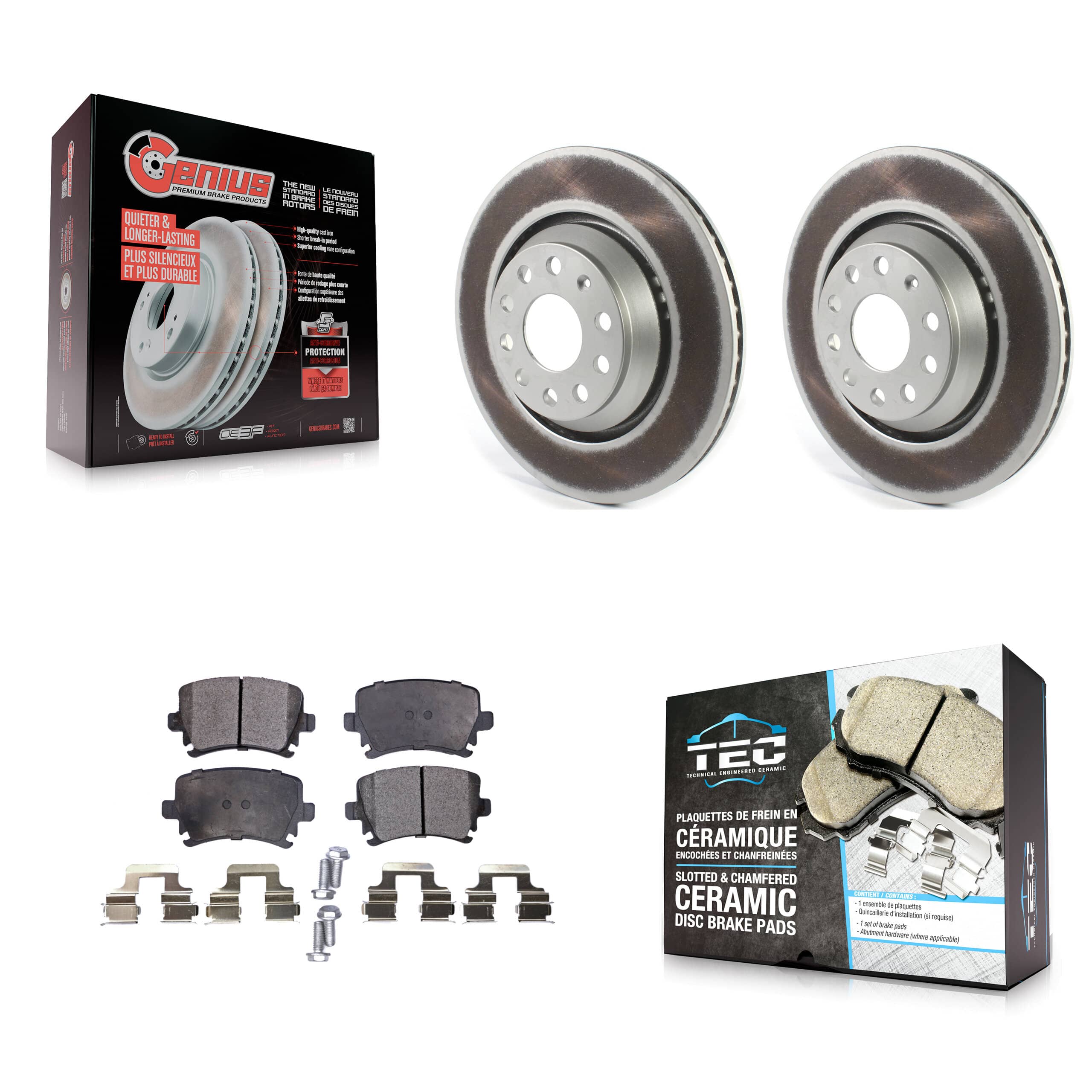 Transit Auto - KGT-102205 - Rear Disc Brake Kits