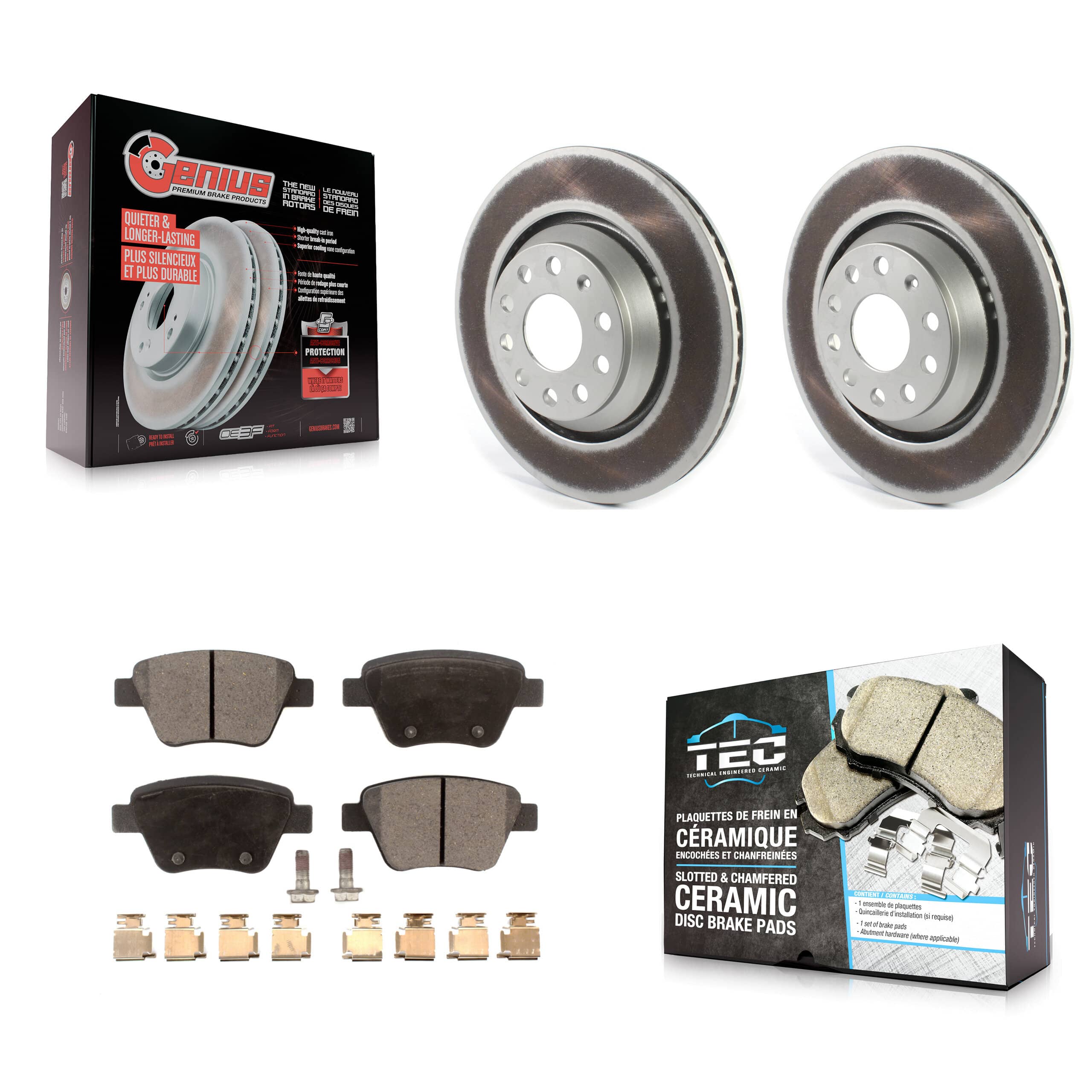 Transit Auto - KGT-102206 - Rear Disc Brake Kits