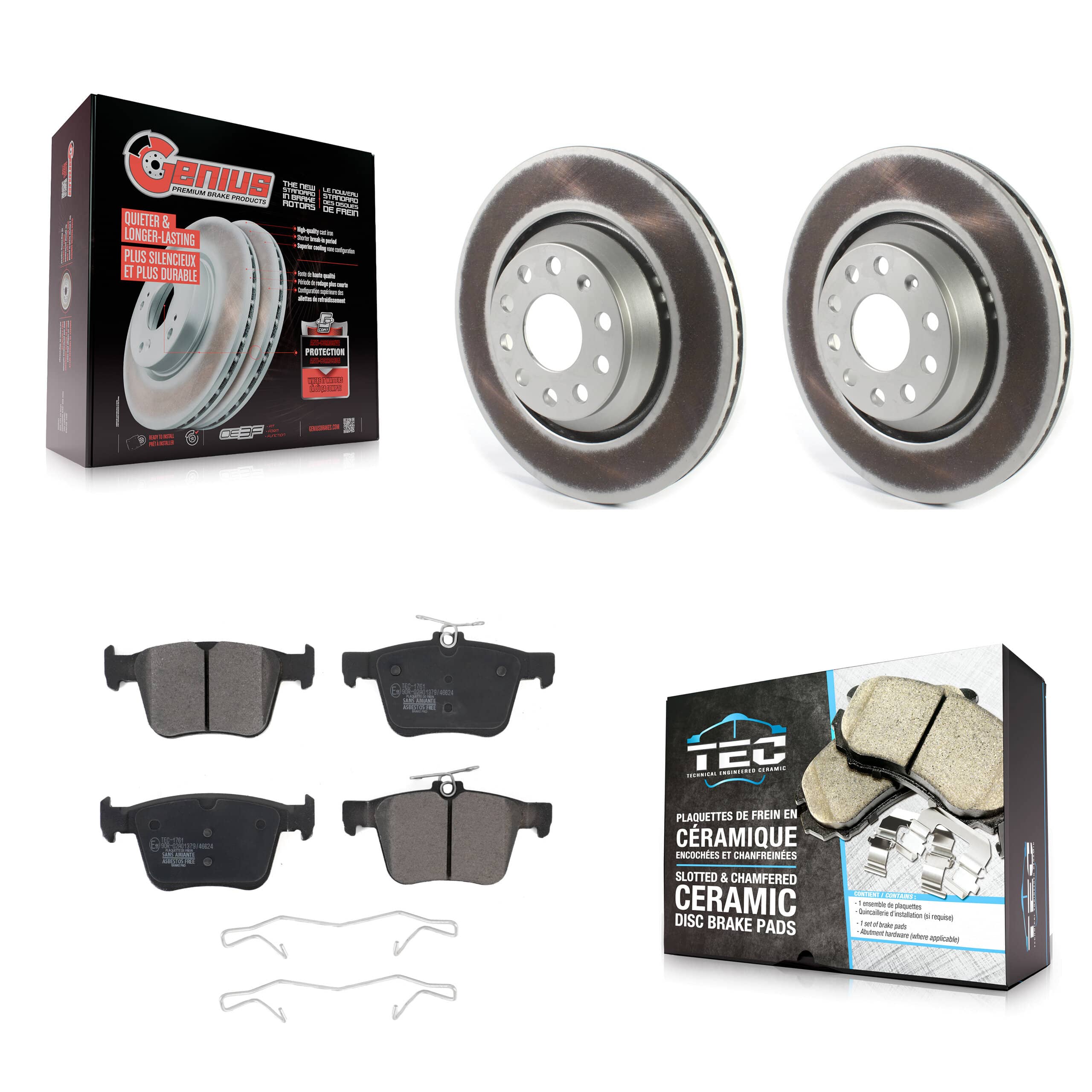 Transit Auto - KGT-102207 - Rear Disc Brake Kits