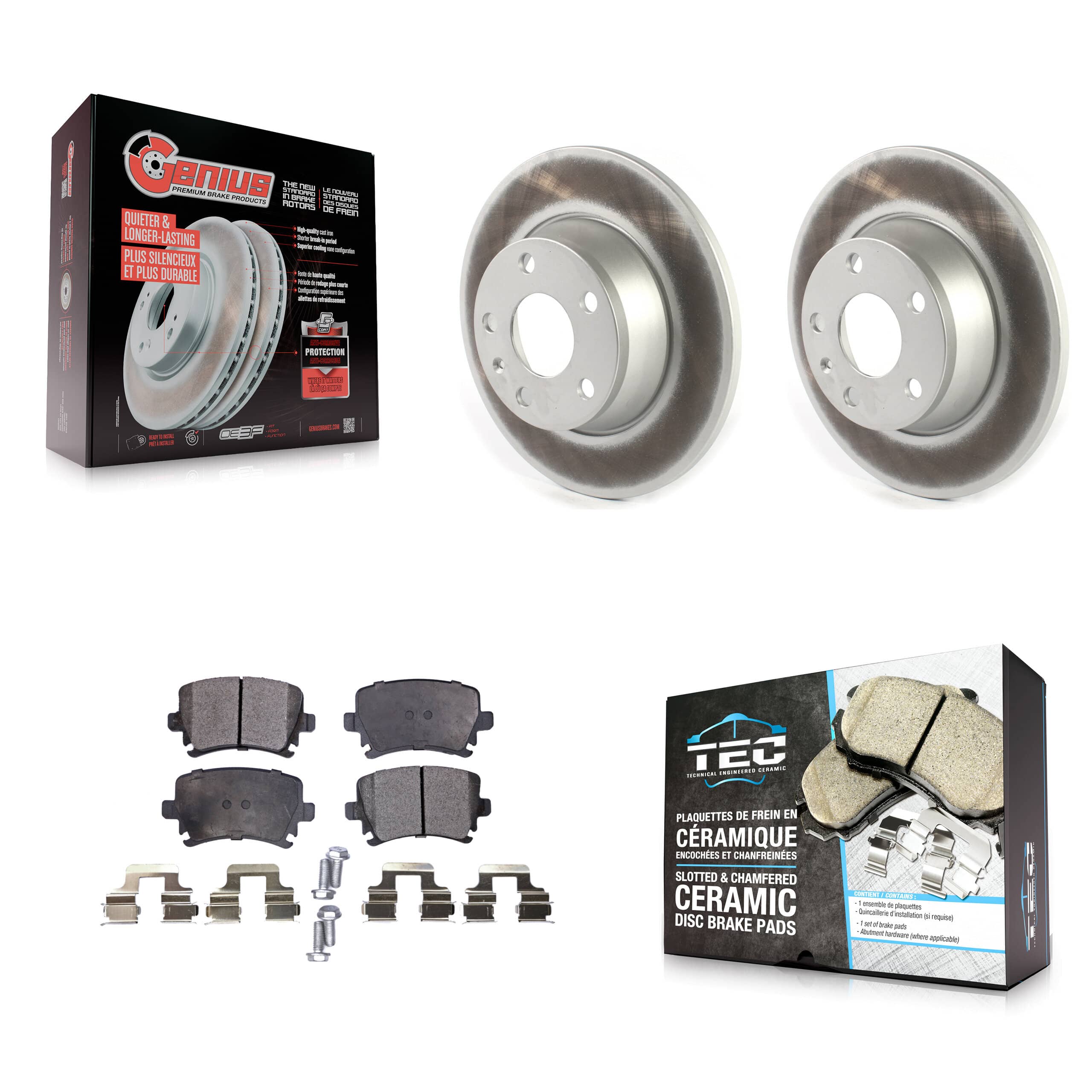 Transit Auto - KGT-102208 - Rear Disc Brake Kits