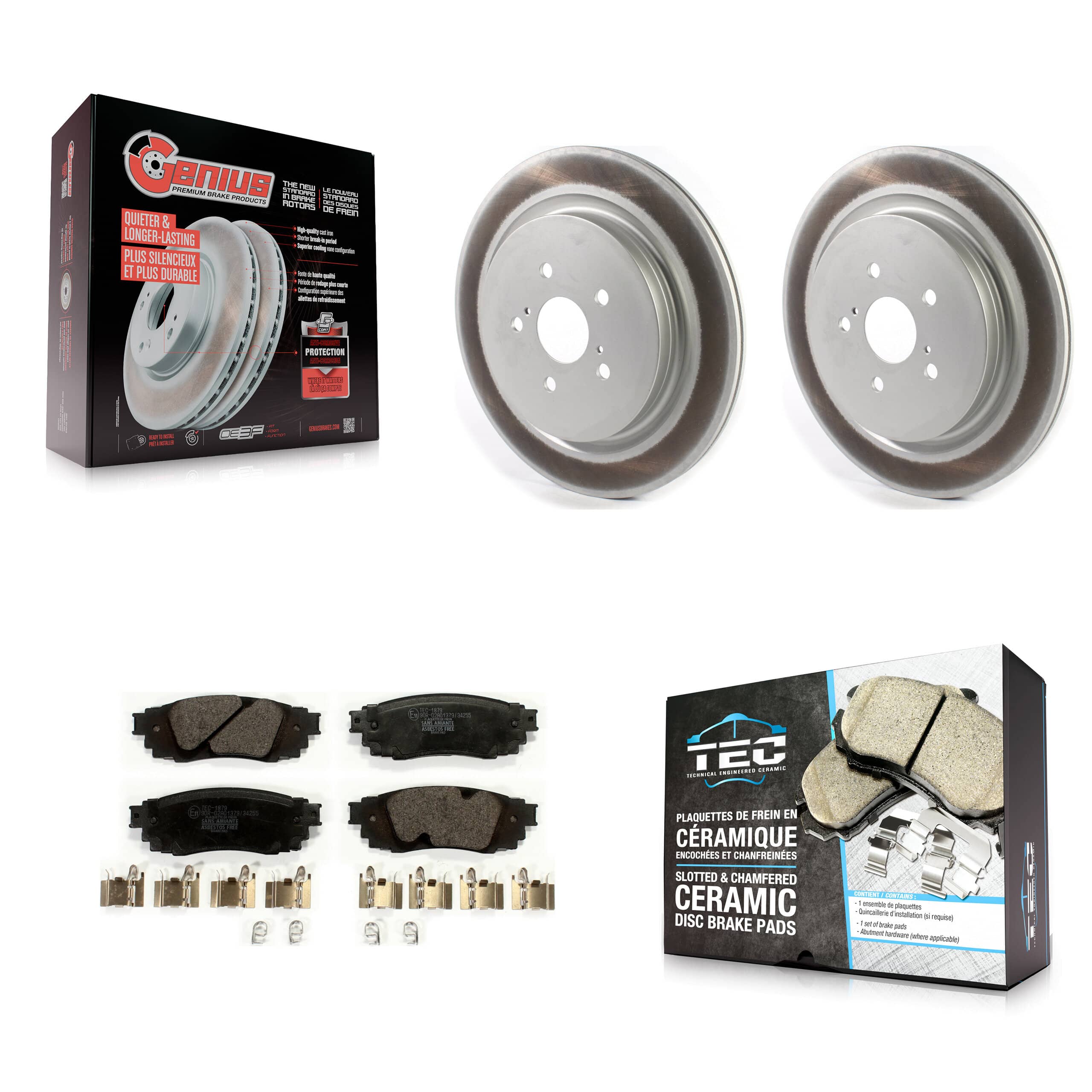 Transit Auto - KGT-102213 - Rear Disc Brake Kits