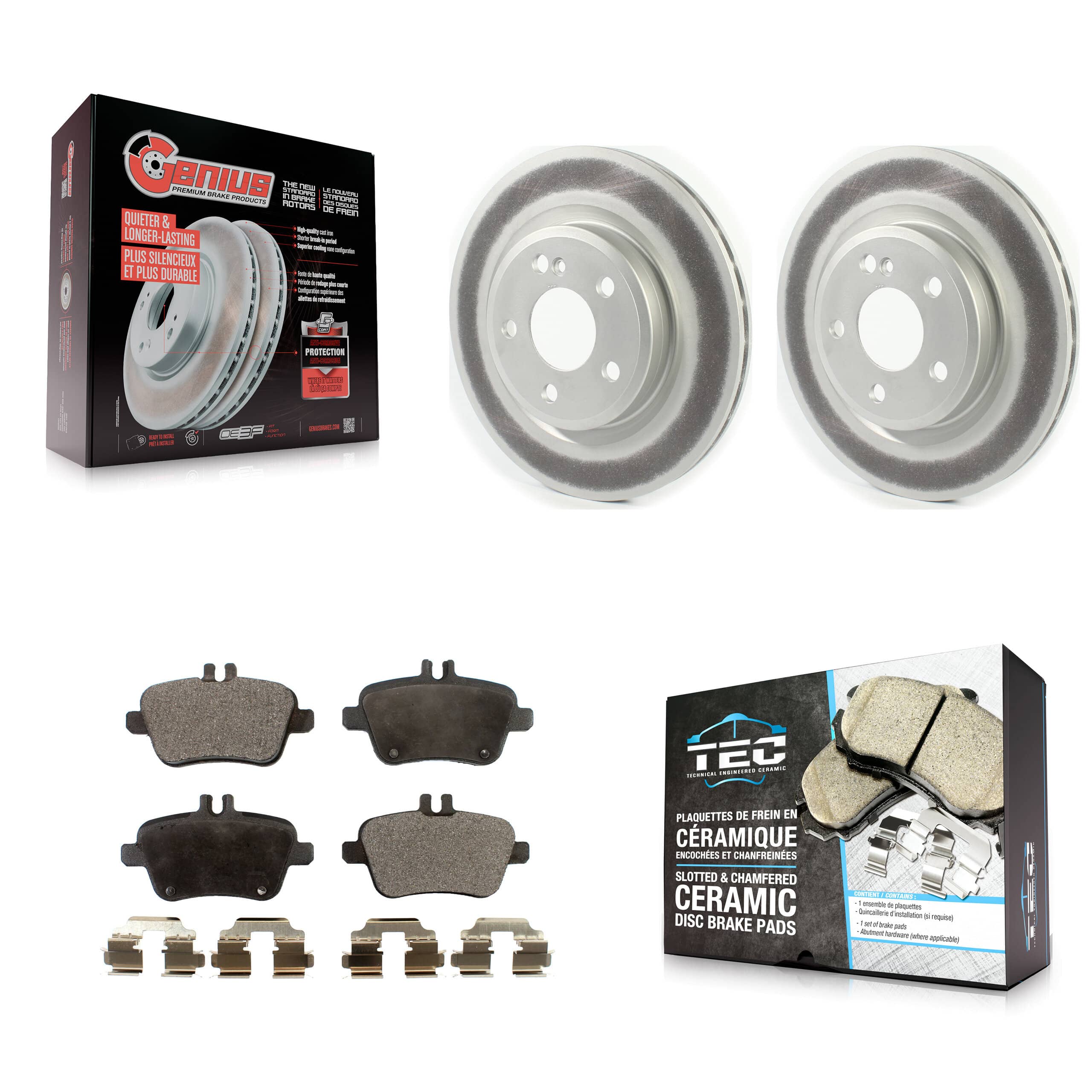 Transit Auto - KGT-102220 - Rear Disc Brake Kits