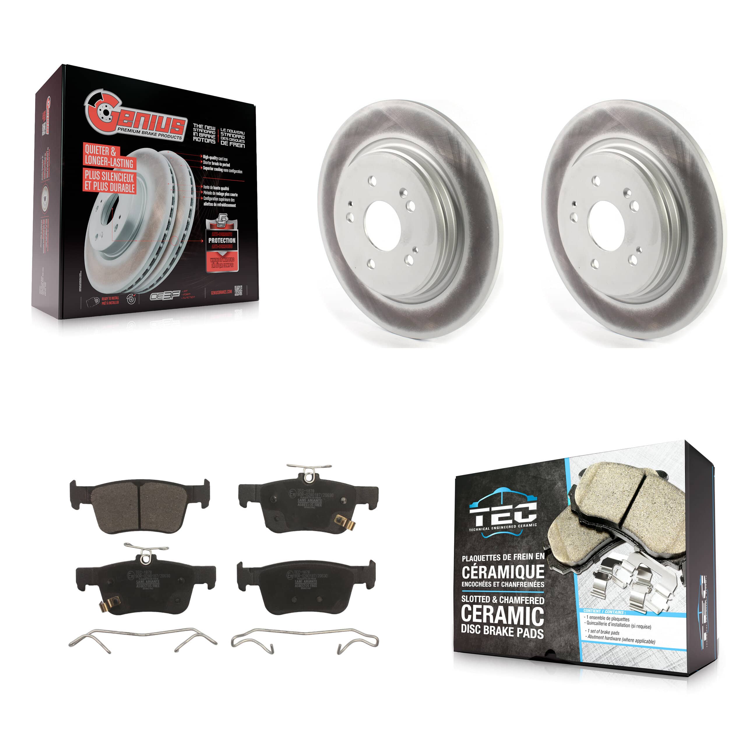 Transit Auto - KGT-102221 - Rear Disc Brake Kits