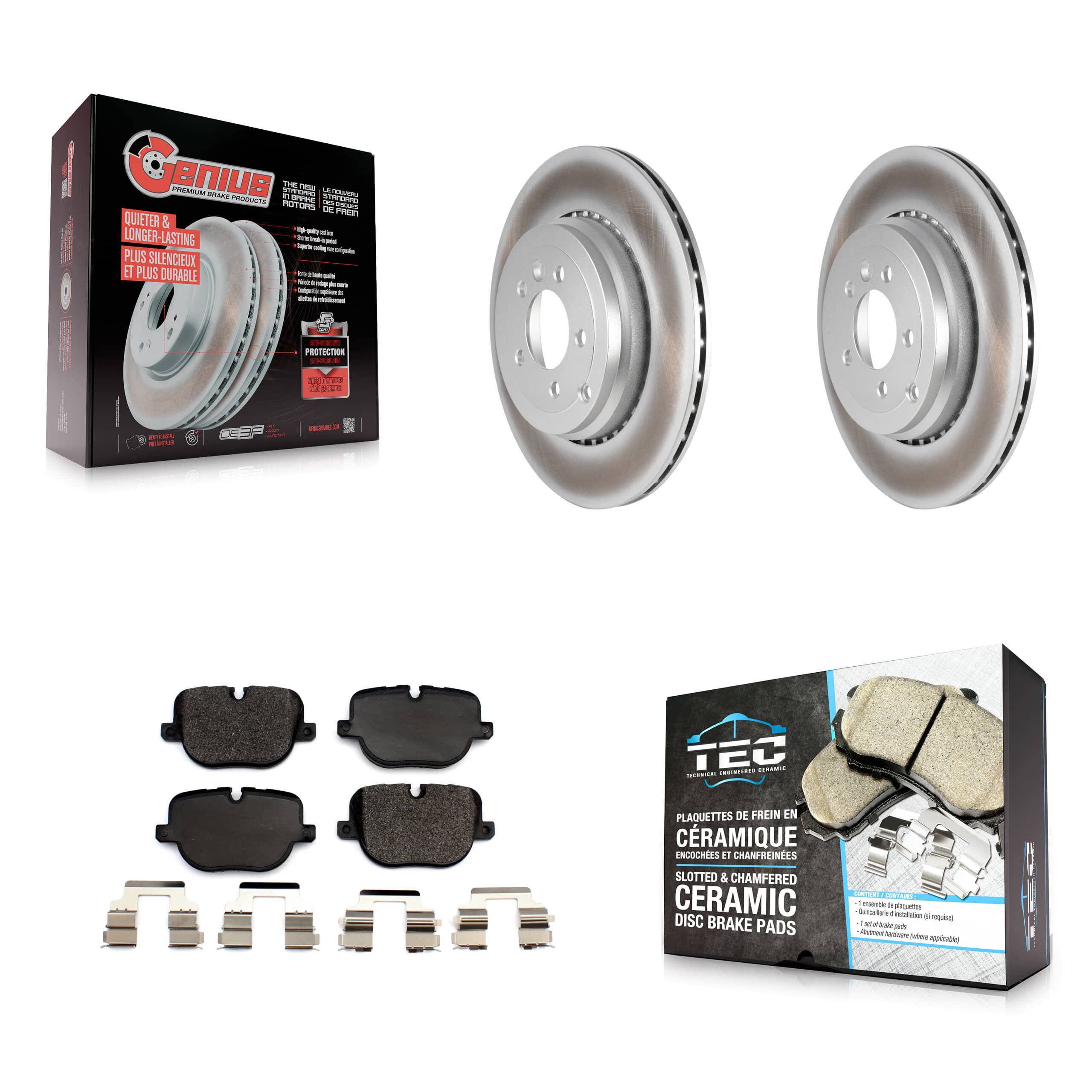 Transit Auto - KGT-102242 - Rear Disc Brake Kits