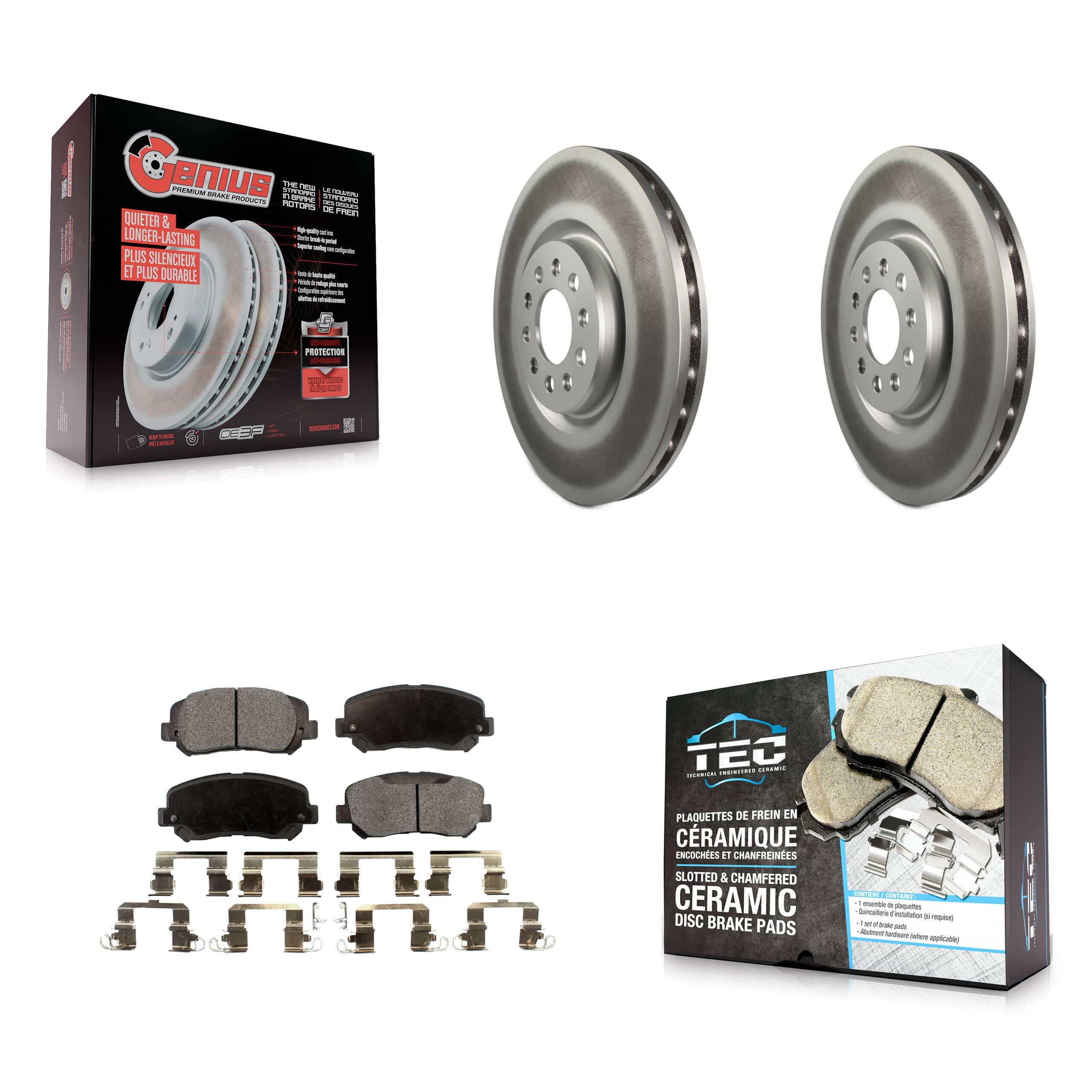 Transit Auto - KGT-102247 - Front Disc Brake Kits