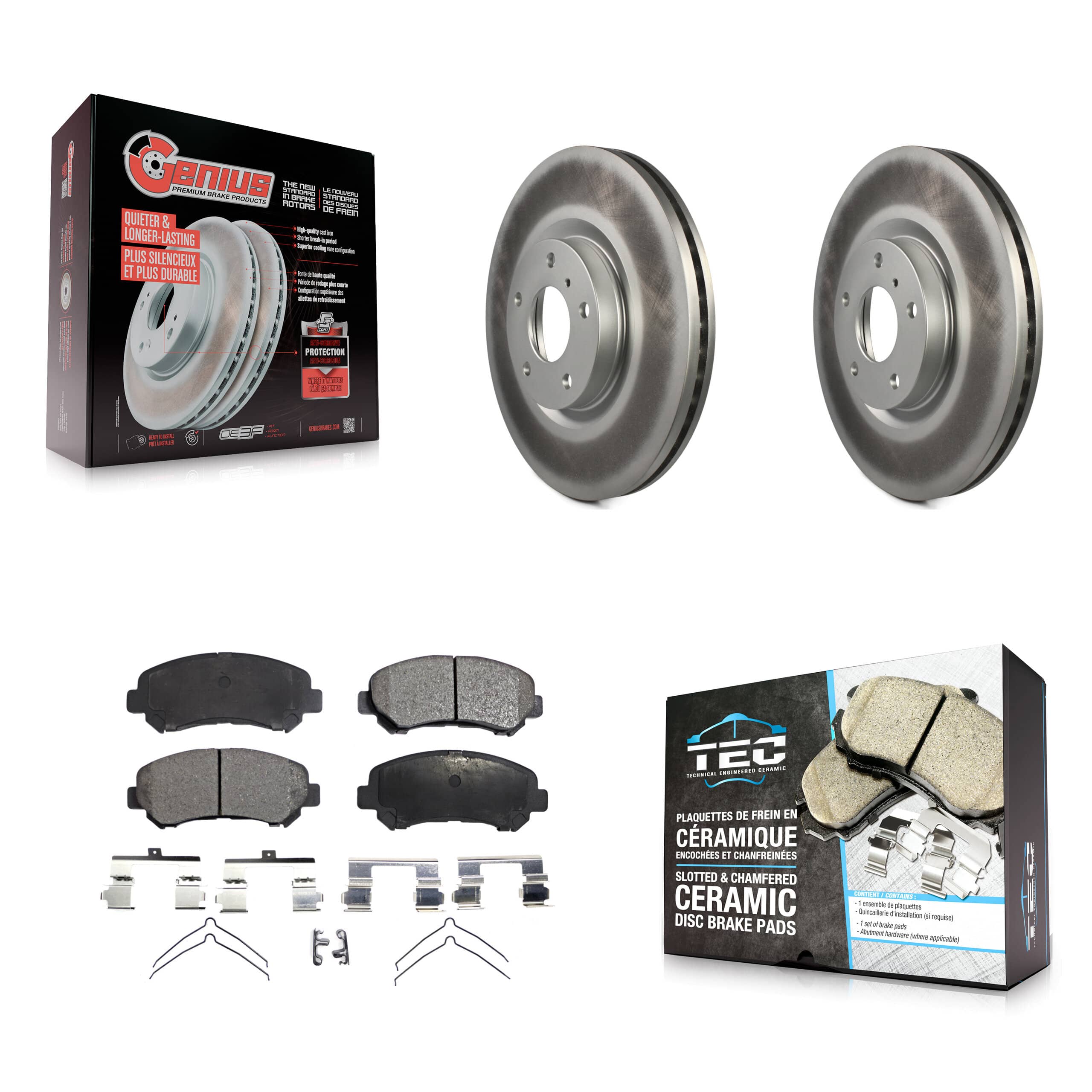 Transit Auto - KGT-102248 - Front Disc Brake Kits