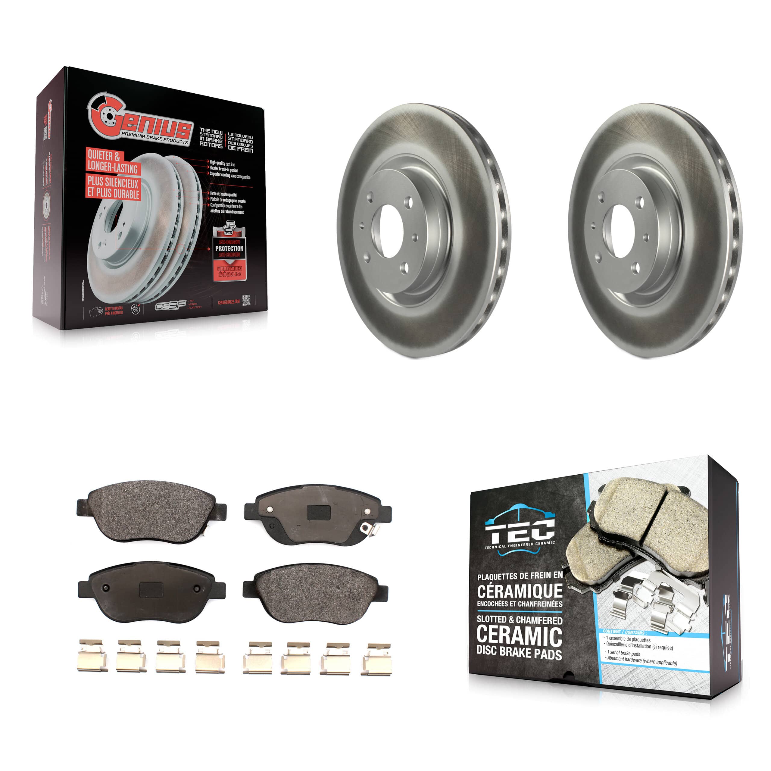 Transit Auto - KGT-102252 - Front Disc Brake Kits