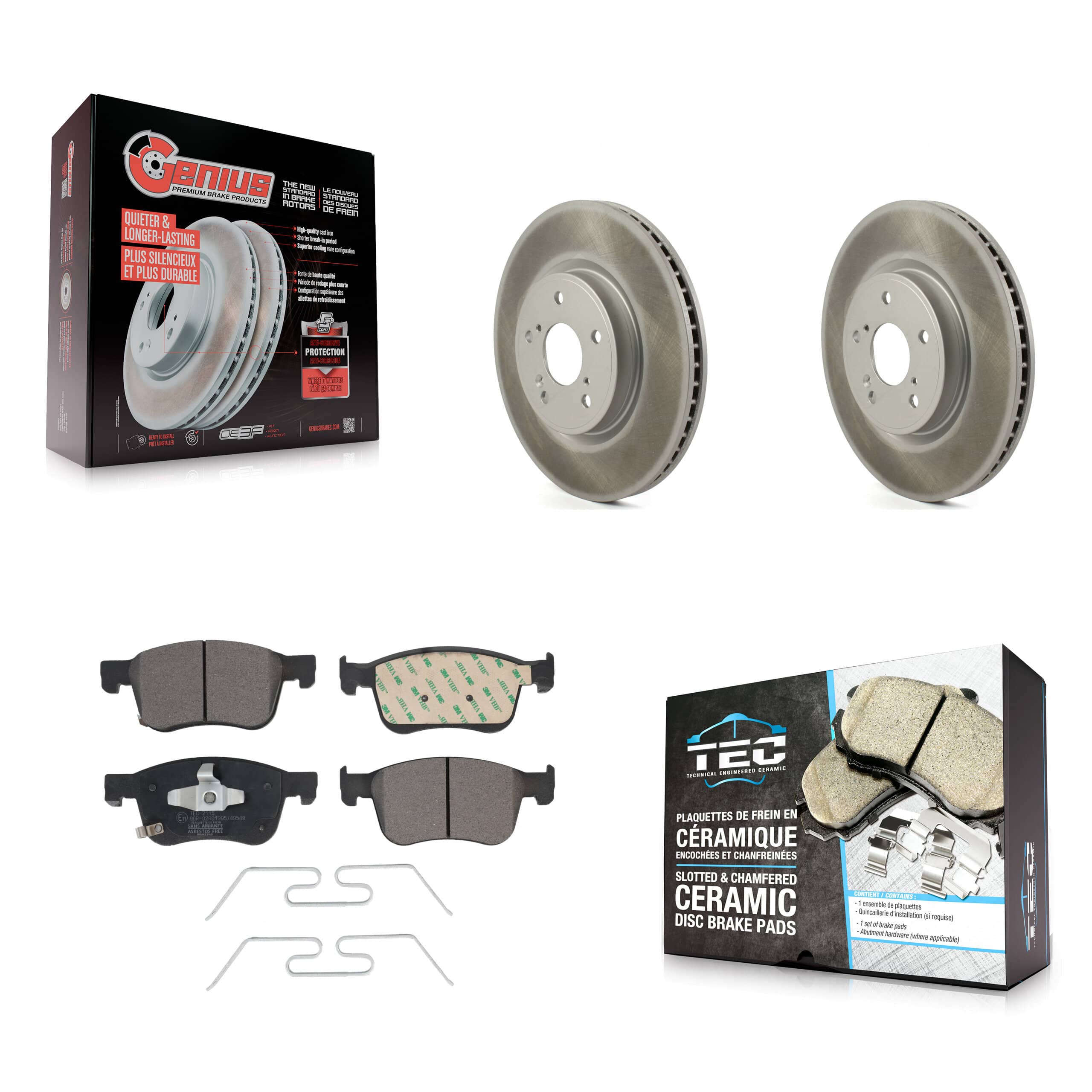 Transit Auto - KGT-102255 - Front Disc Brake Kits