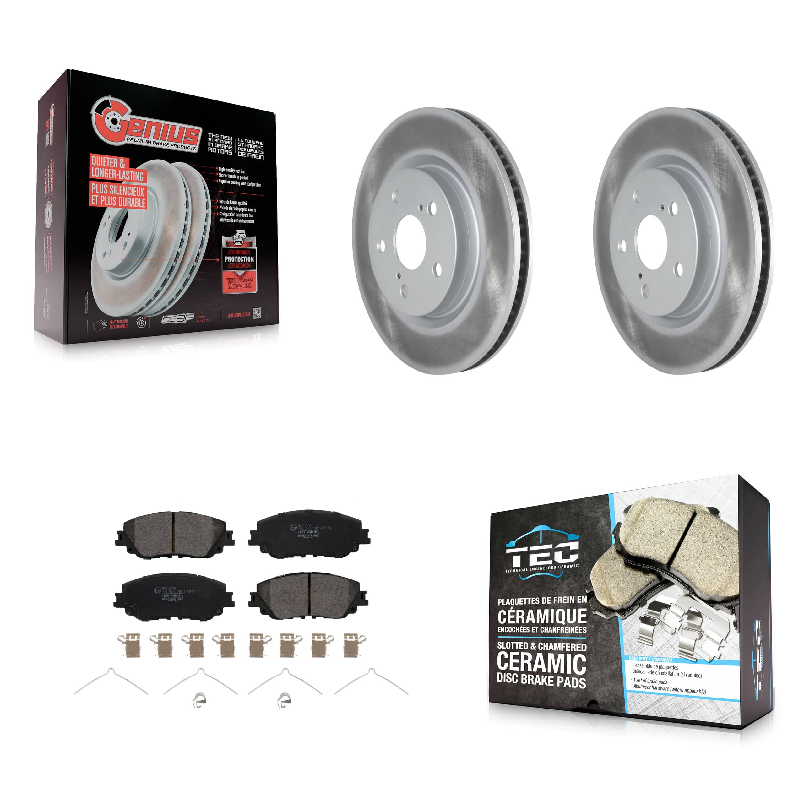 Transit Auto - KGT-102256 - Front Disc Brake Kits